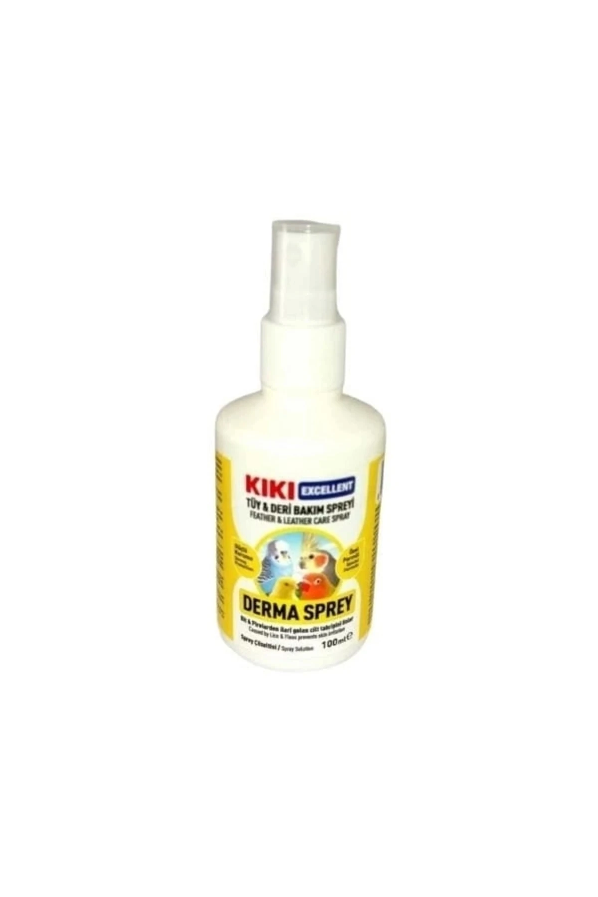 Derma Sprey Kuşlar için Tüy ve Deri Bakım Spreyi 100 Ml