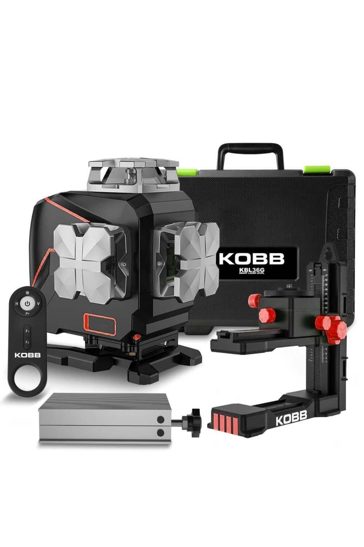 KOBB KBL36G 40 Metre Otomatik Hizalama Yeşil Lazer
