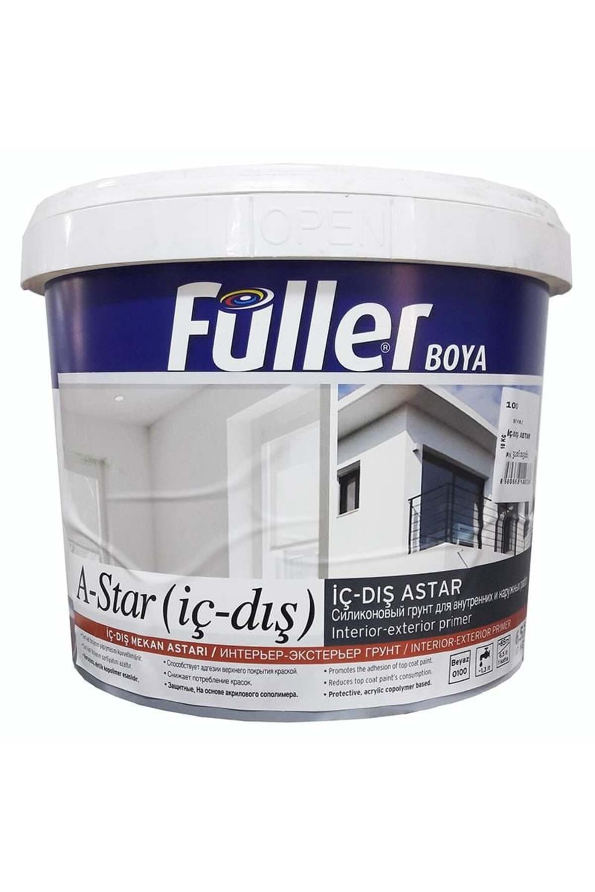Füller A-Star İç Dış Cephe Astar 10 Kg Beyaz