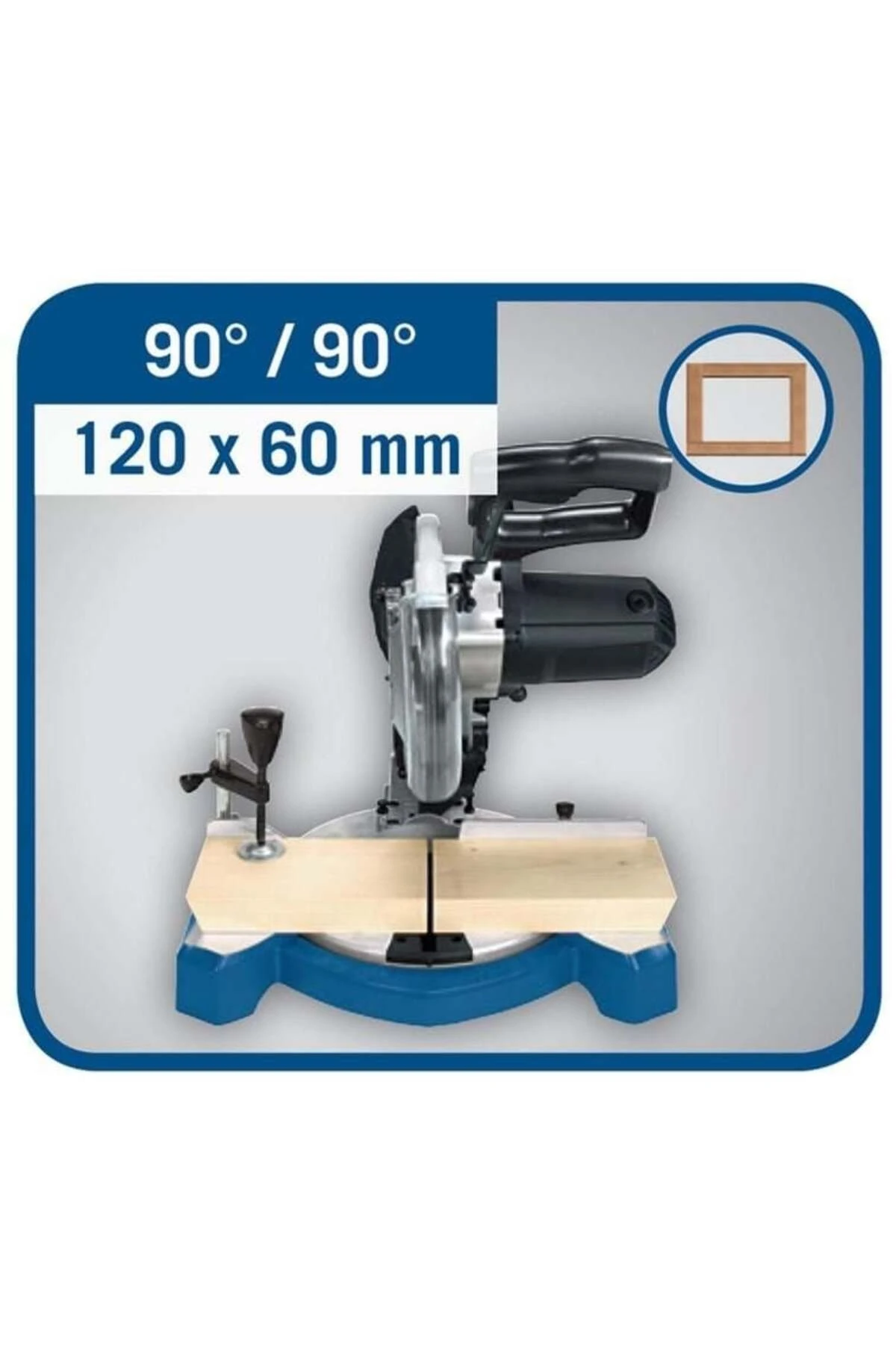 Scheppach HM 80L Lazerli Gönye Kesme 210 mm