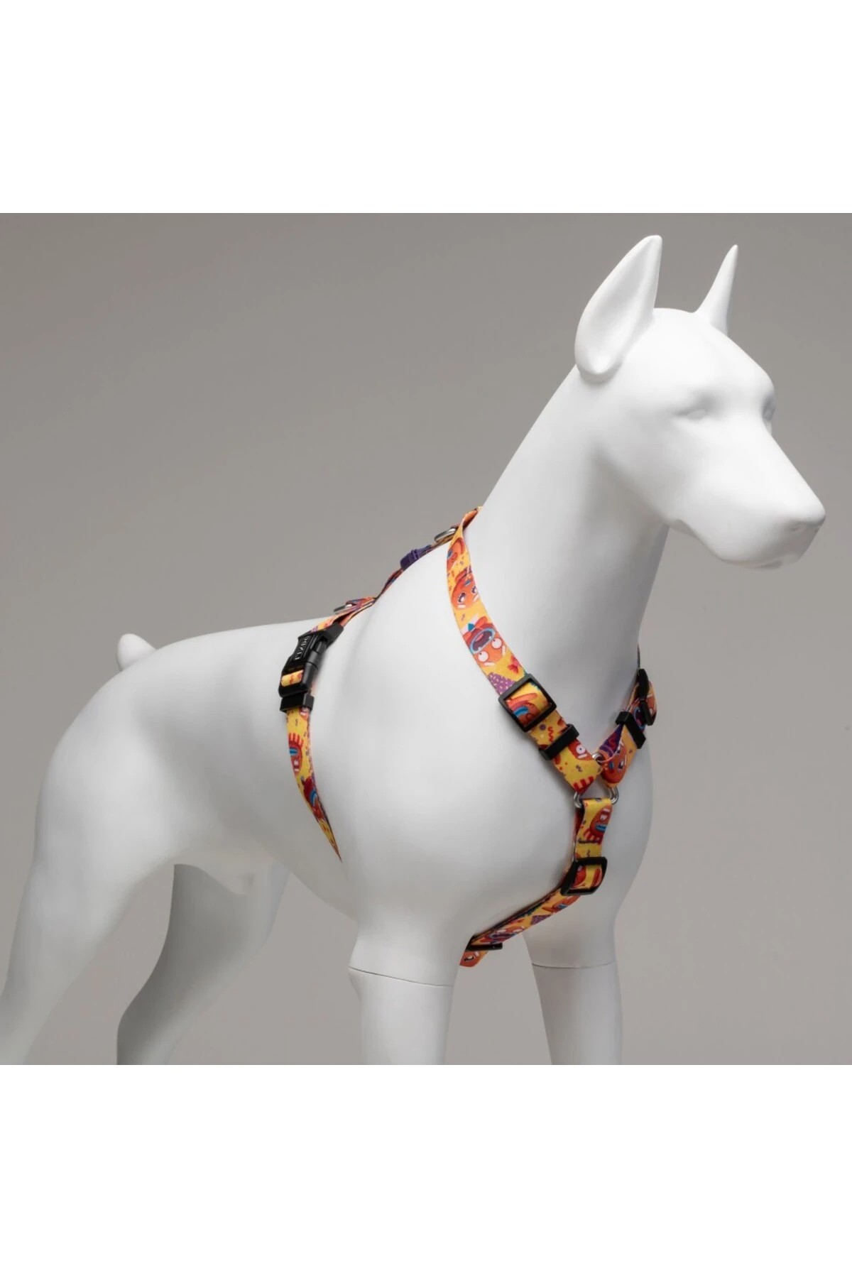 Lindo Dogs Gingerman H Tipi Köpek Göğüs Tasması Turuncu Beden Medium