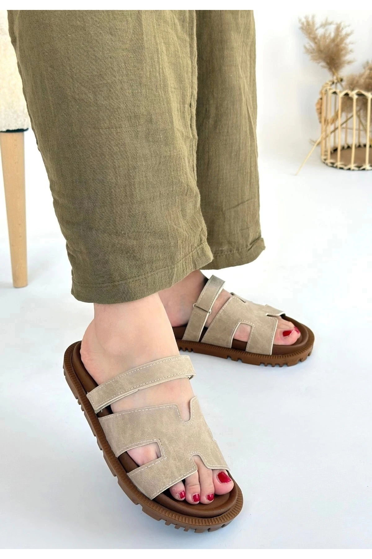 Kooni Bej Nubuk Terlik