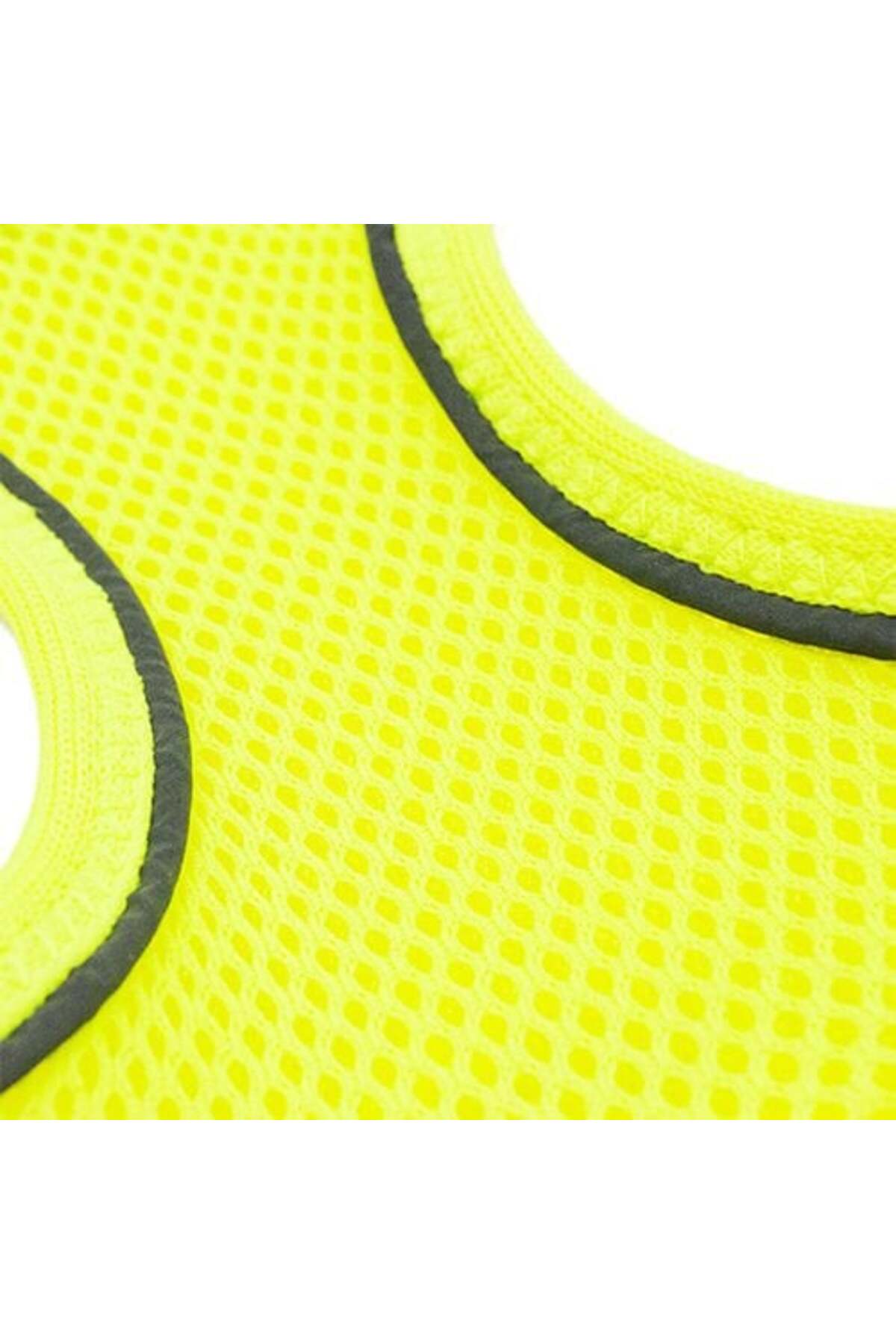 Tailpetz Air Mesh Harness Köpek Göğüs Tasması Medium Lime 32-34x44-48 Cm