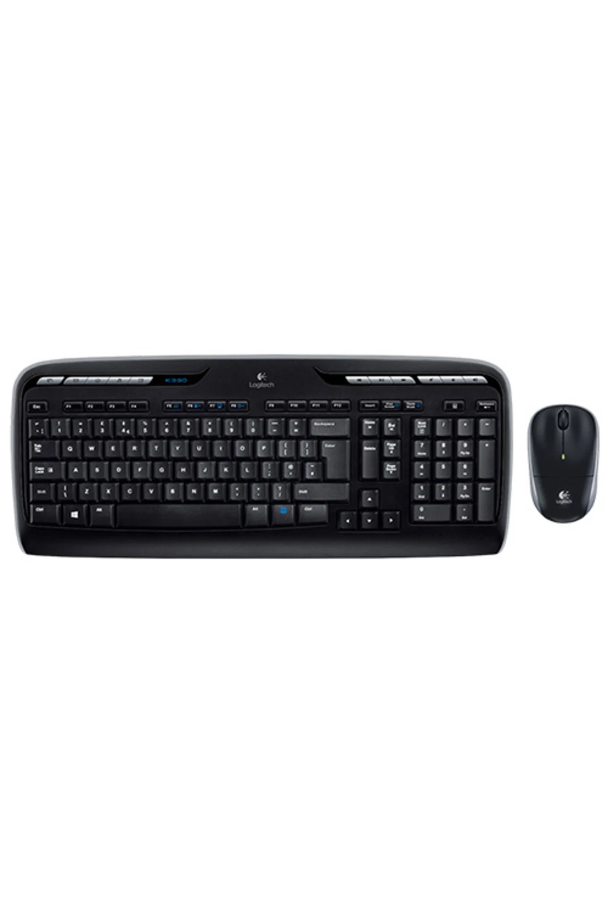 Logitech MK330 Q Kablosuz Usb Siyah Multimedya Klavye/Mouse Set 920-003988
