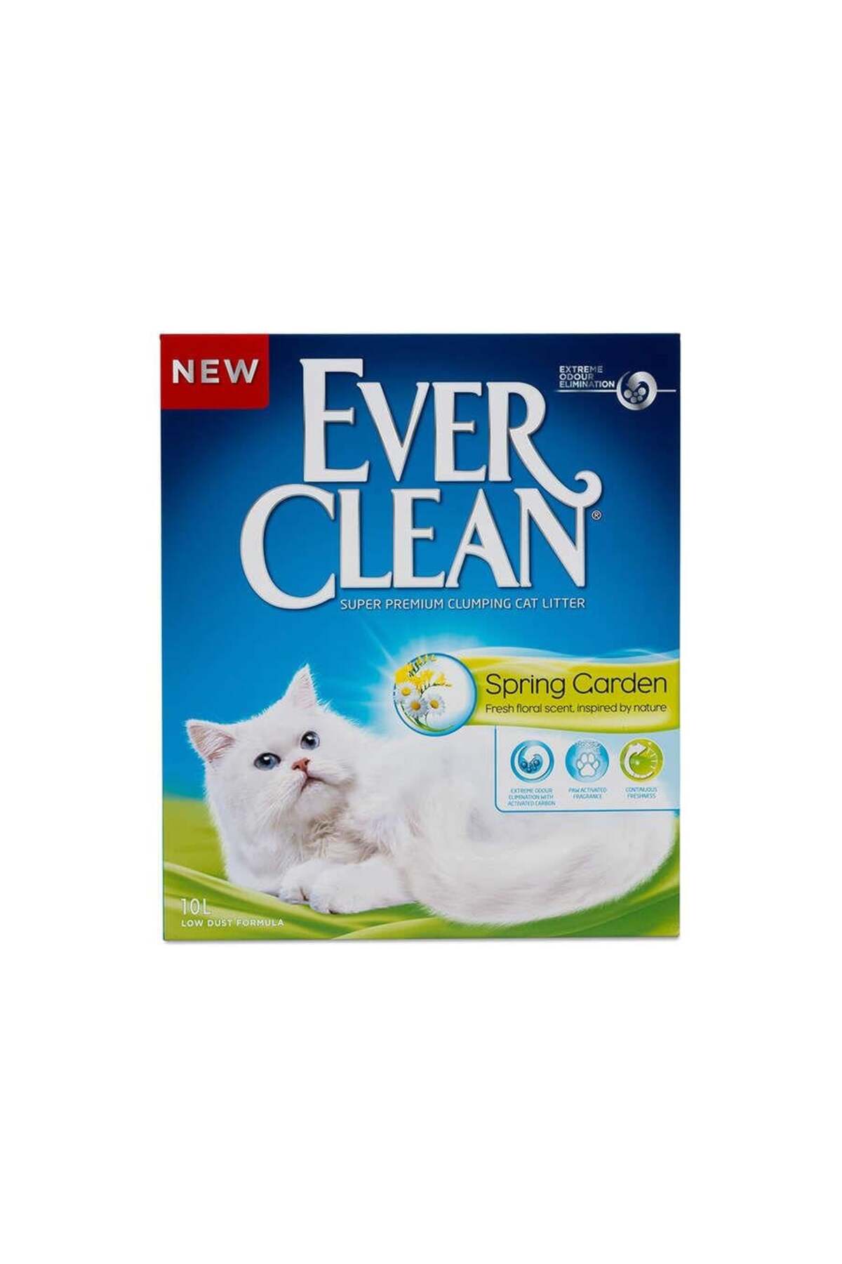 Ever Clean Spring Garden Çiçek Kokulu Topaklanan Kedi Kumu 10 Lt