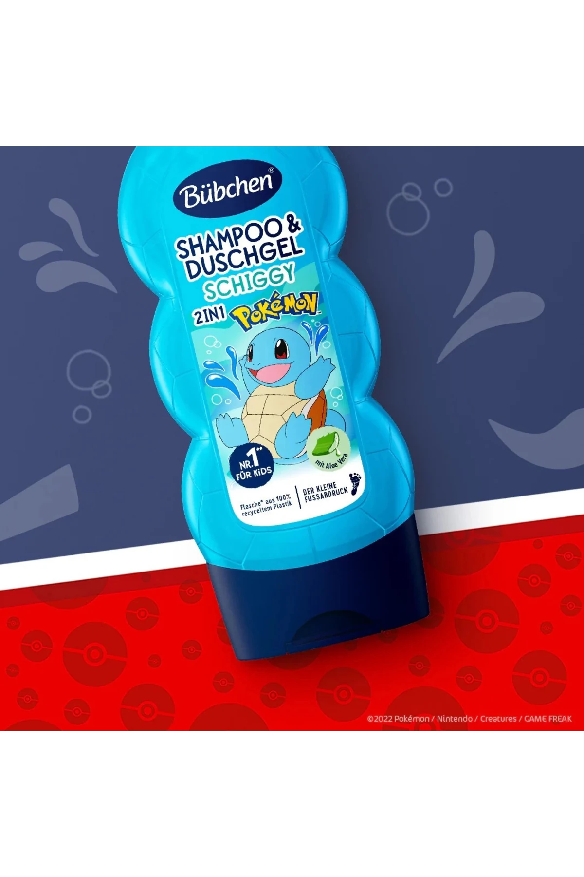 Çocuk Şampuan&Duş Jeli 2 in 1 Pokemon Schiggy 230 ml
