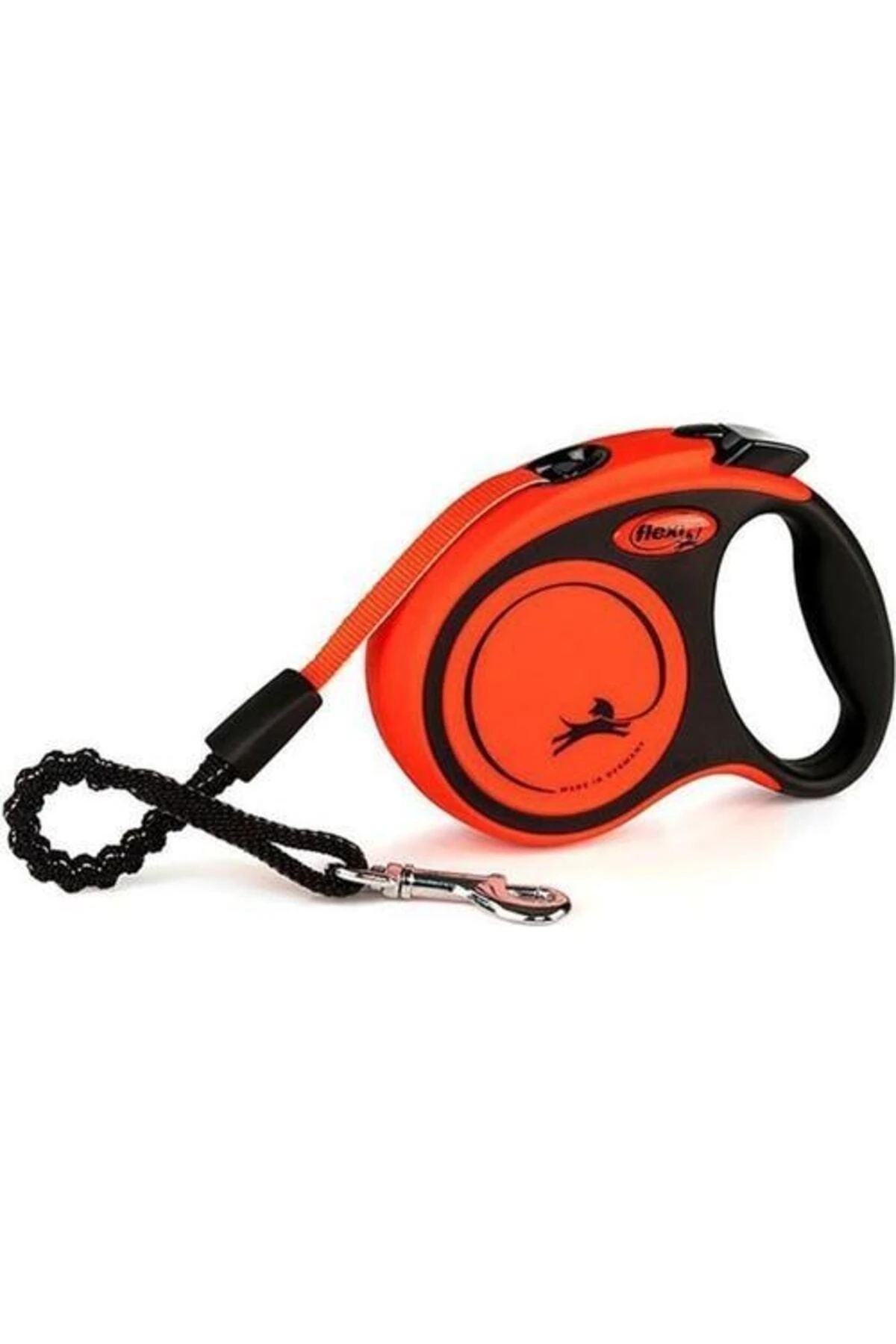 Xtreme Şerit Otomatik Köpek Gezdirme Tasması Kırmızı/Siyah Small 5 Mt