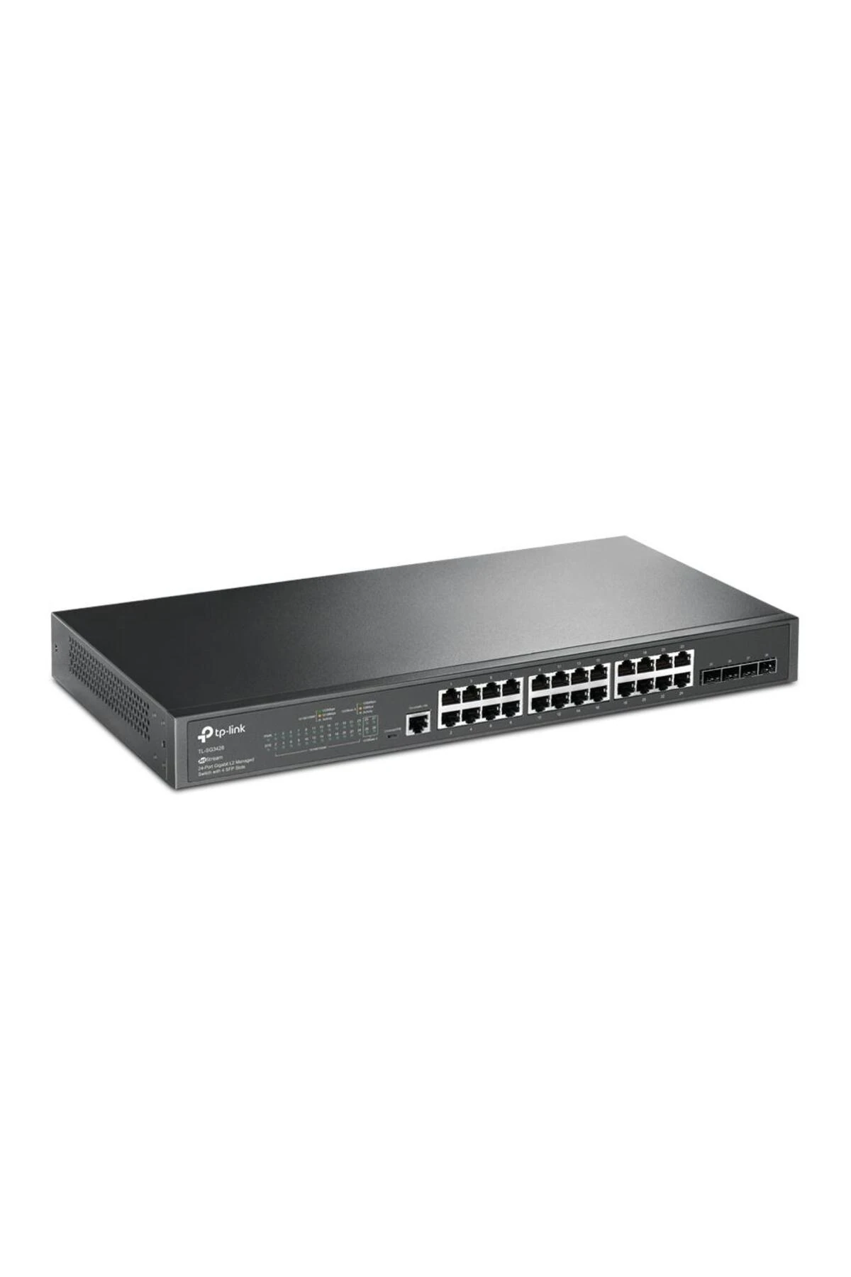 TP-LINK OMADA TL-SG3428 24 PORT GIGABIT+4XGIGABIT SFP UPLINK L2+ YÖNETİLEBİLİR RACKMOUNT SWITCH