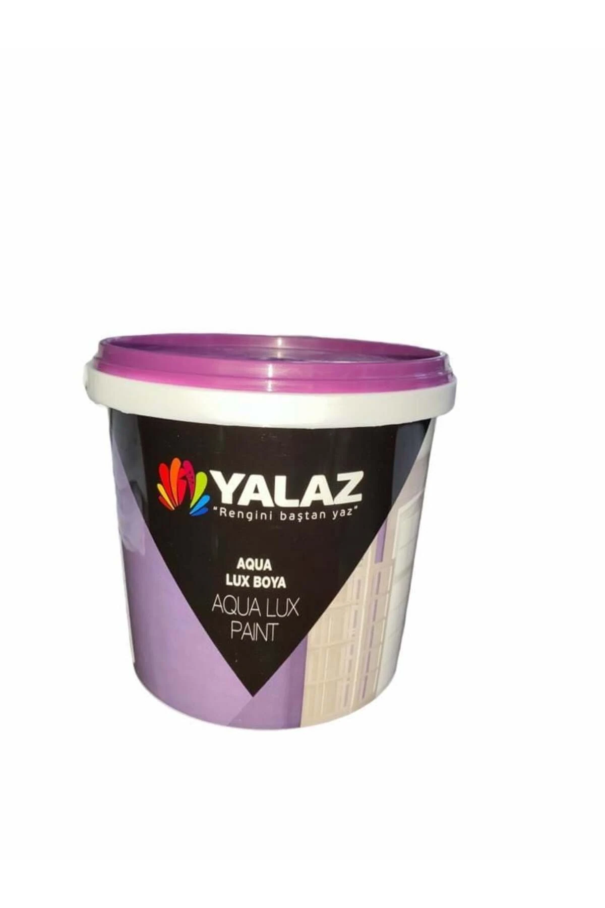 Yalaz Su Bazlı Mat Beyaz İç Dış Boya 0,75 Litre