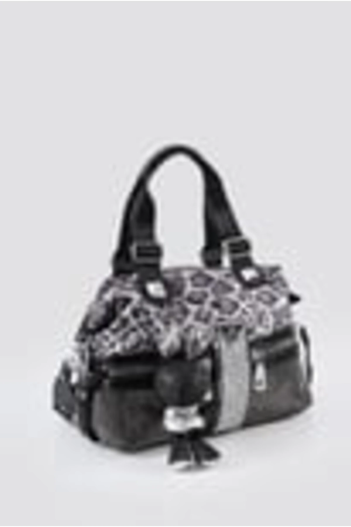 Olza Siyah Cilt Omuz Çantası