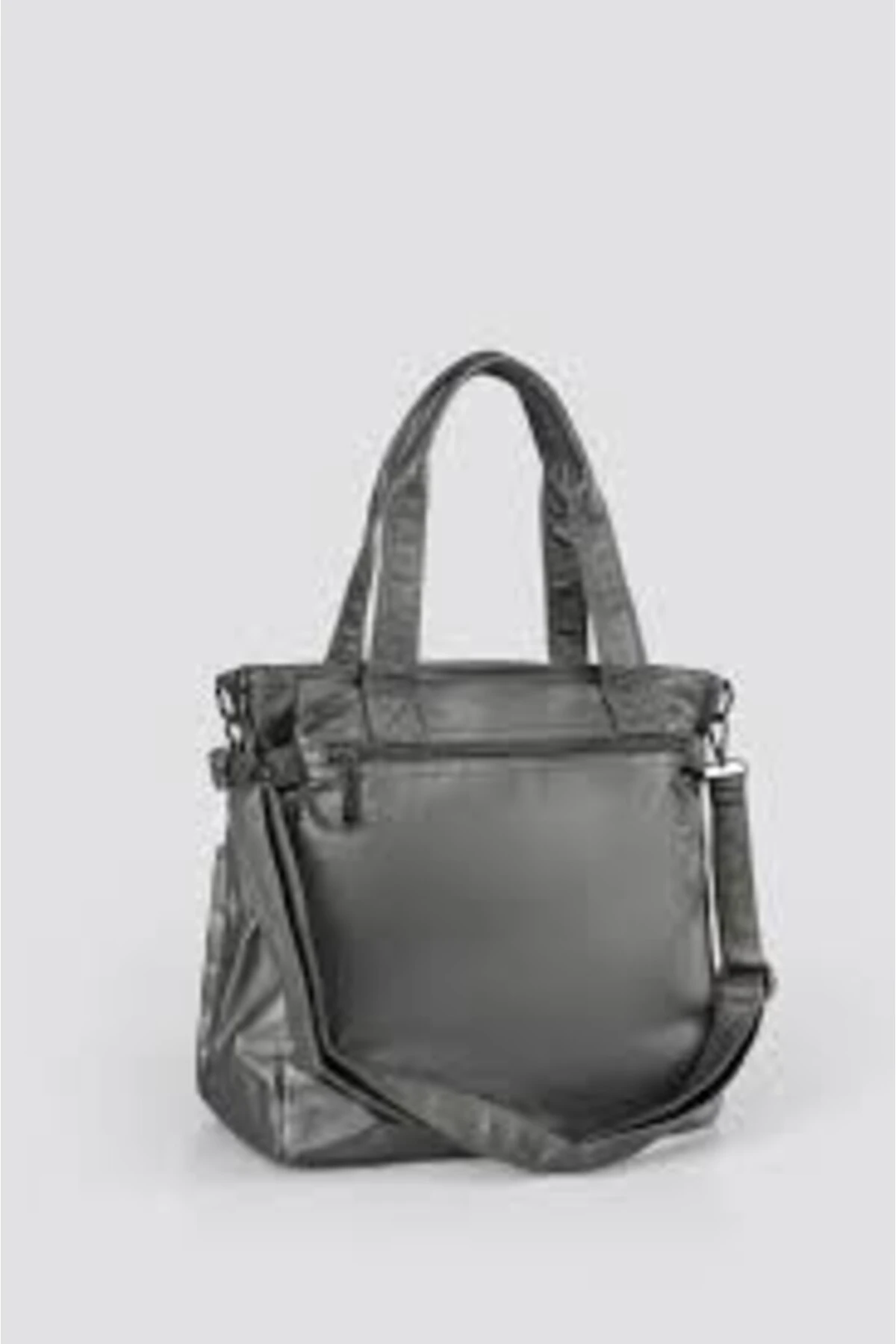 Opey Gri Cilt Omuz Çantası