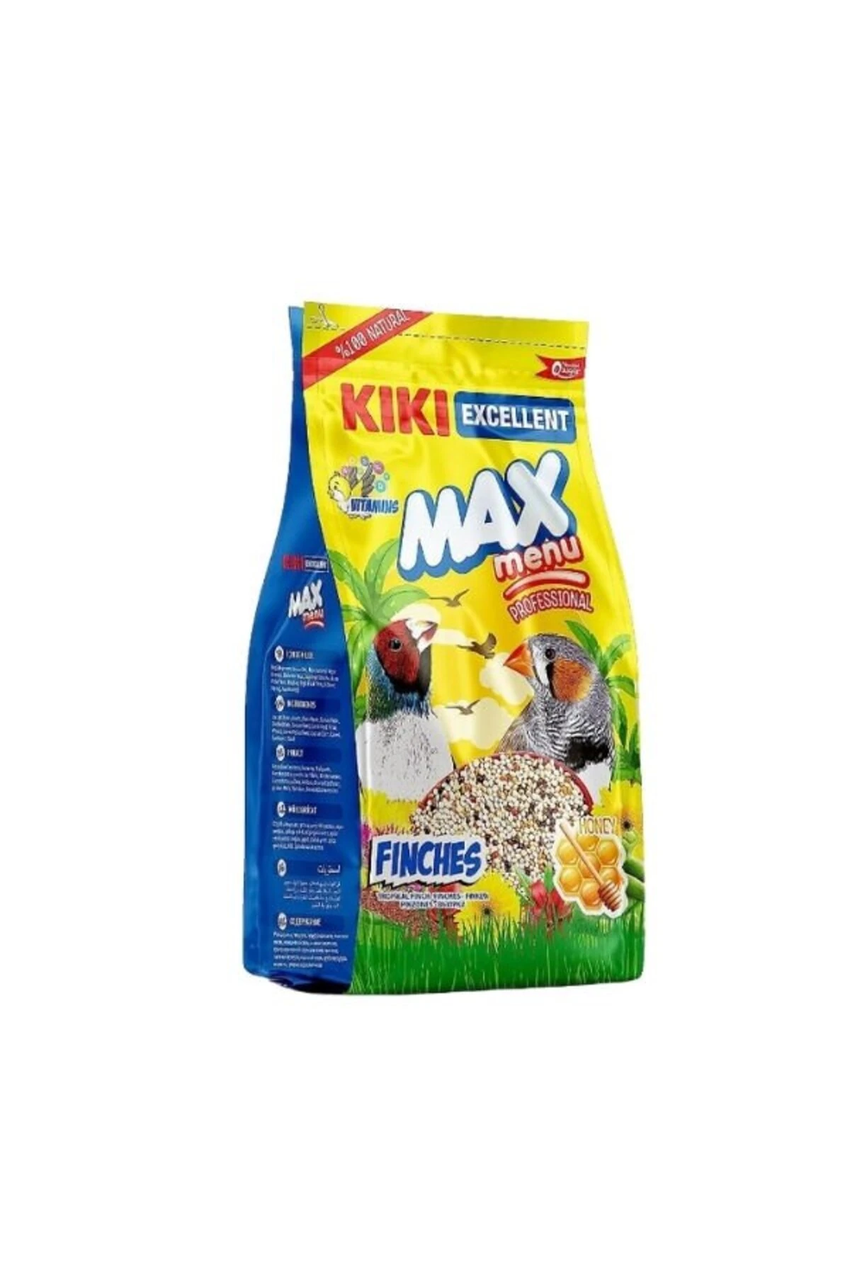 Kiki Excellent Max Menu Ballı Tropikal Finç Yemi 500 Gr
