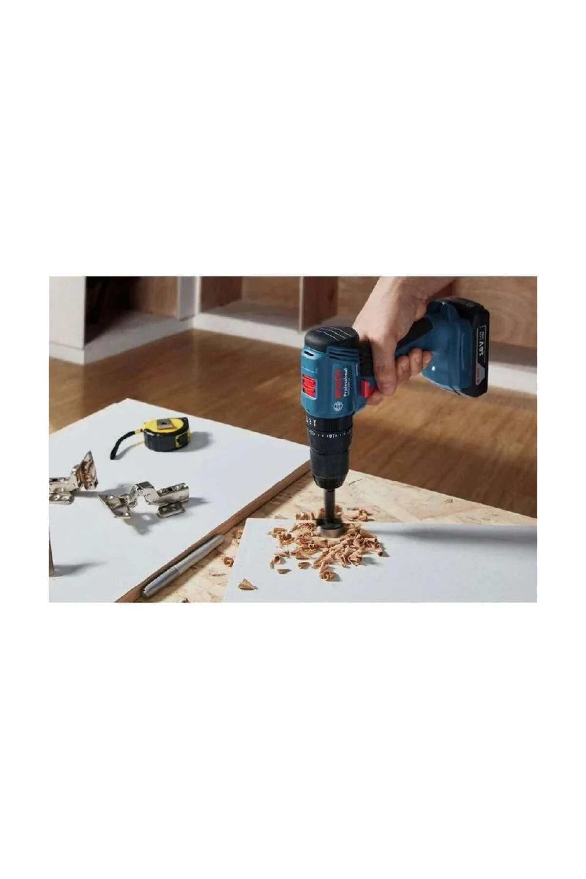 Bosch GWS 180-LI + GSB 185 Akülü Taşlama ve Darbeli Matkap Seti