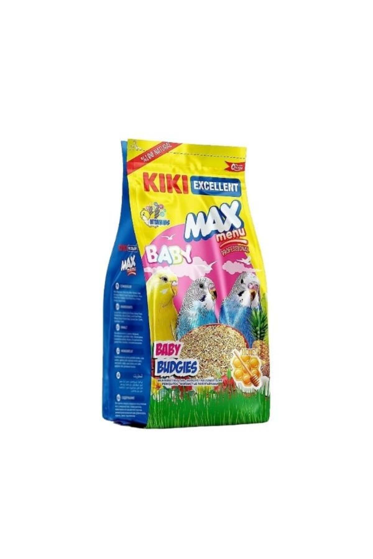 Kiki Excellent Max Menu Ballı Yavru Muhabbet Kuşu Yemi 500 Gr
