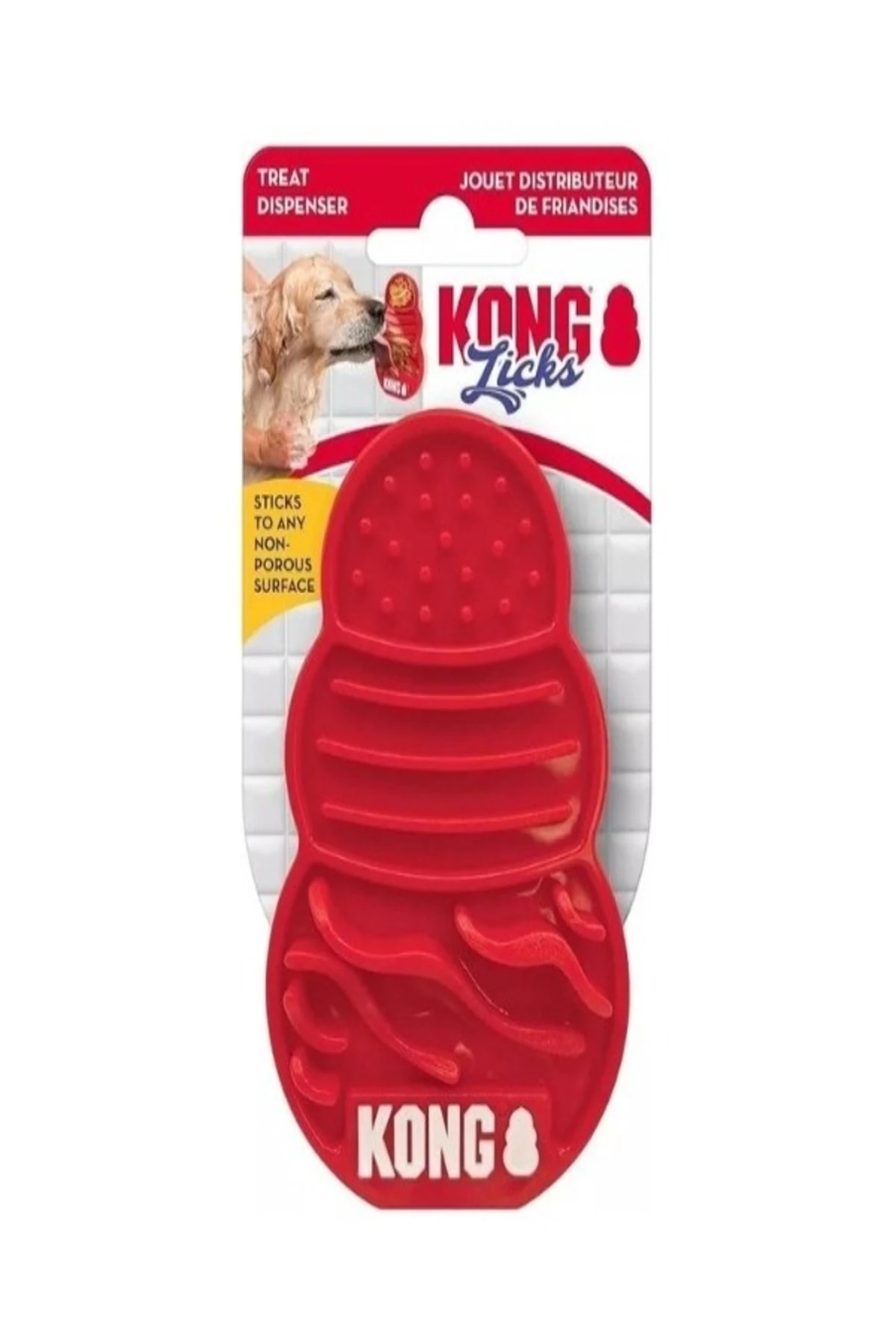 KONG Licks Köpekler İçin Sıvı Ödül Maması Oyuncağı S