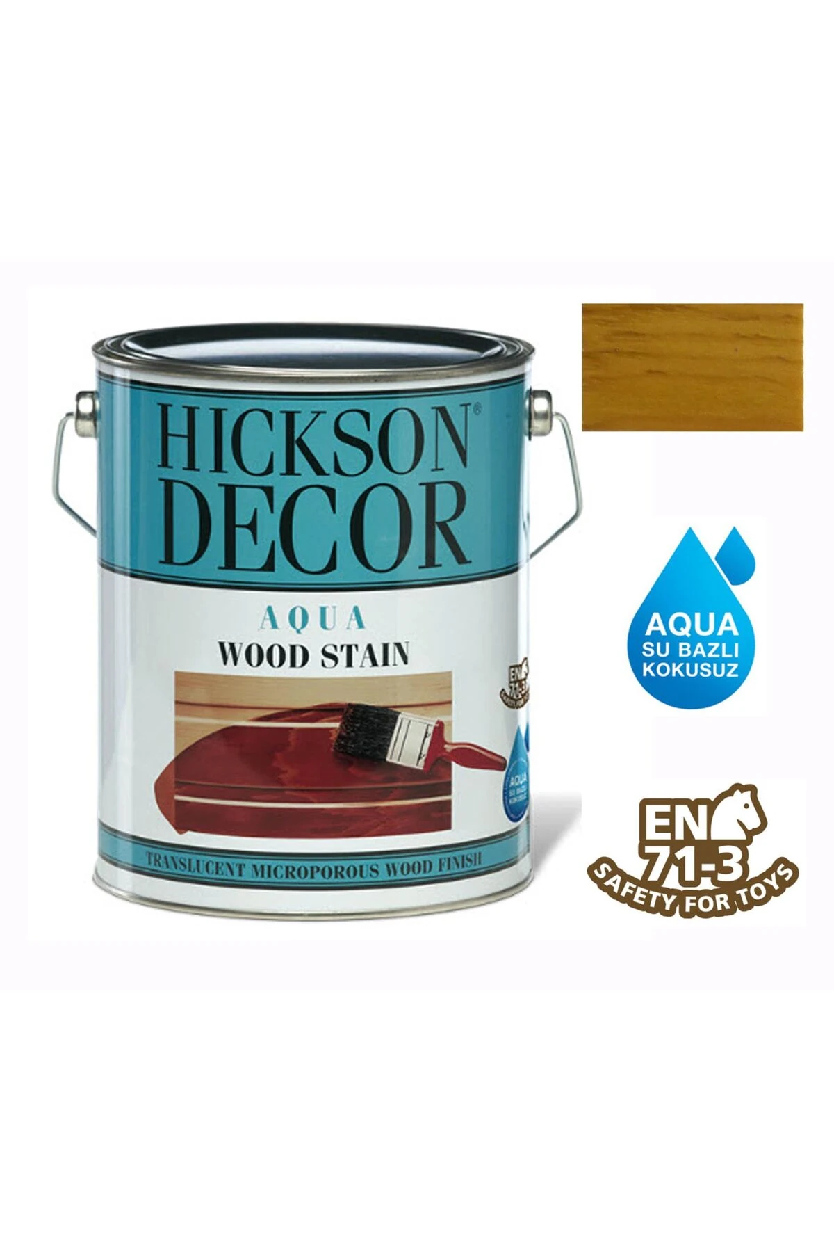 Hickson Decor Aqua Su Bazlı 5 LT Antique Pine