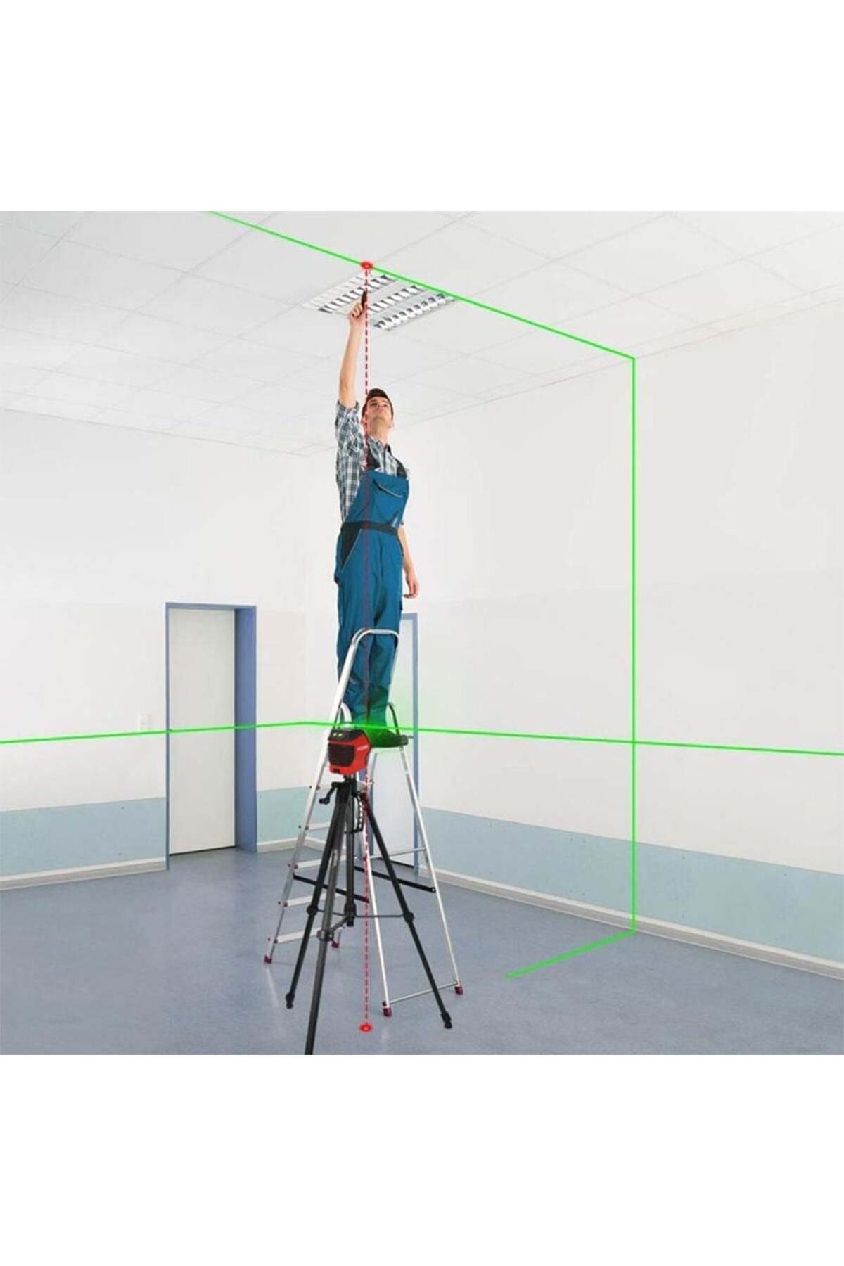 KOBB KBL88GTP 25 Metre Otomatik Hizalama Yeşil Lazer