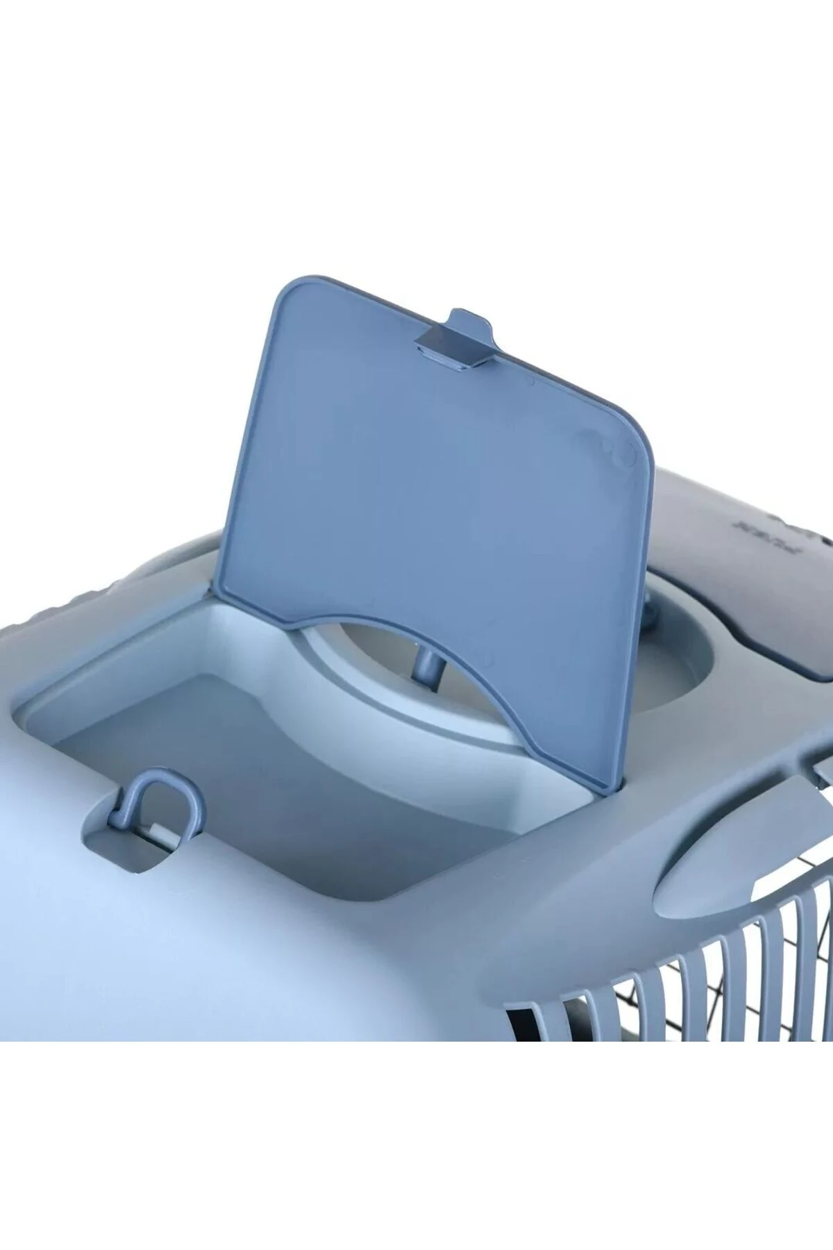 Stefanplast Gulliver 2 Metal Kapılı Kedi ve Küçük Irk Köpek Taşıma Çantası Mavi 55x36x35 Cm