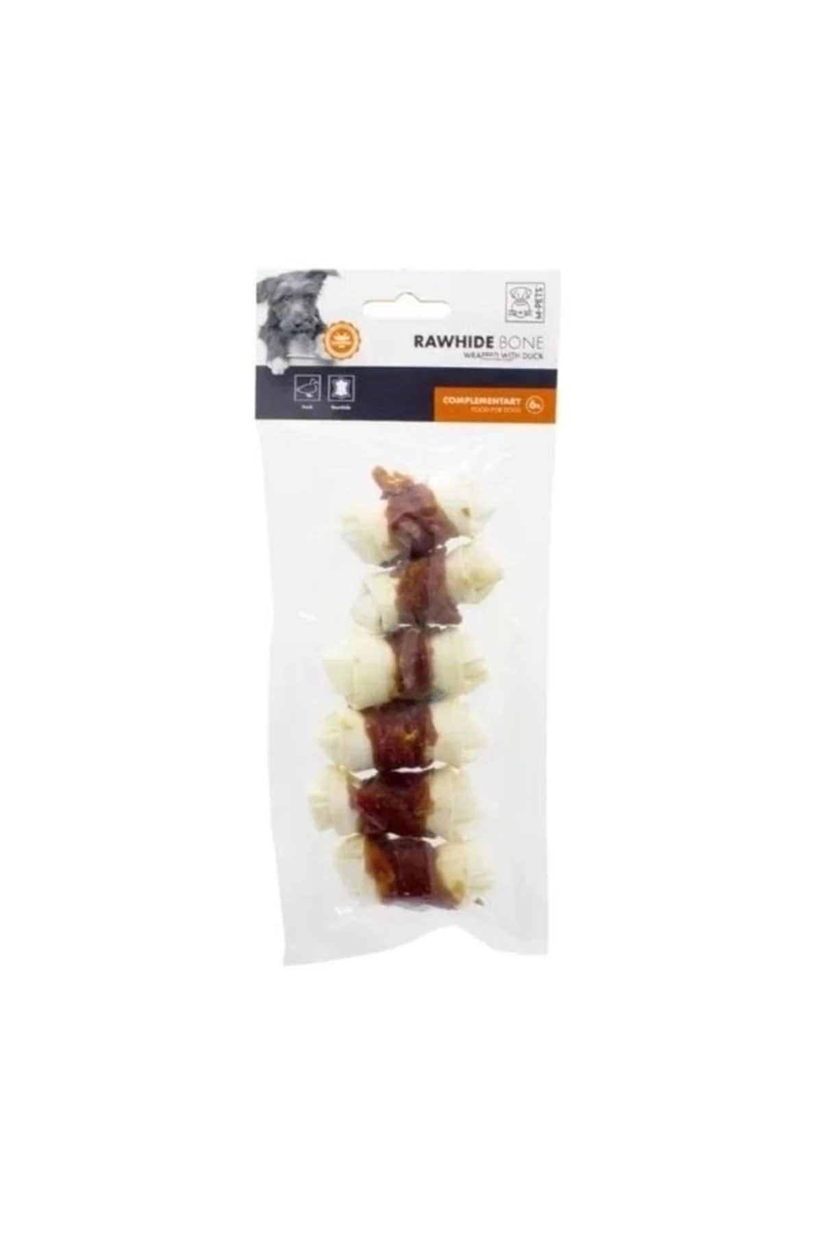 M-Pets Wrapped Ördekli Çiğneme Kemiği Köpek Ödülü 84 Gr