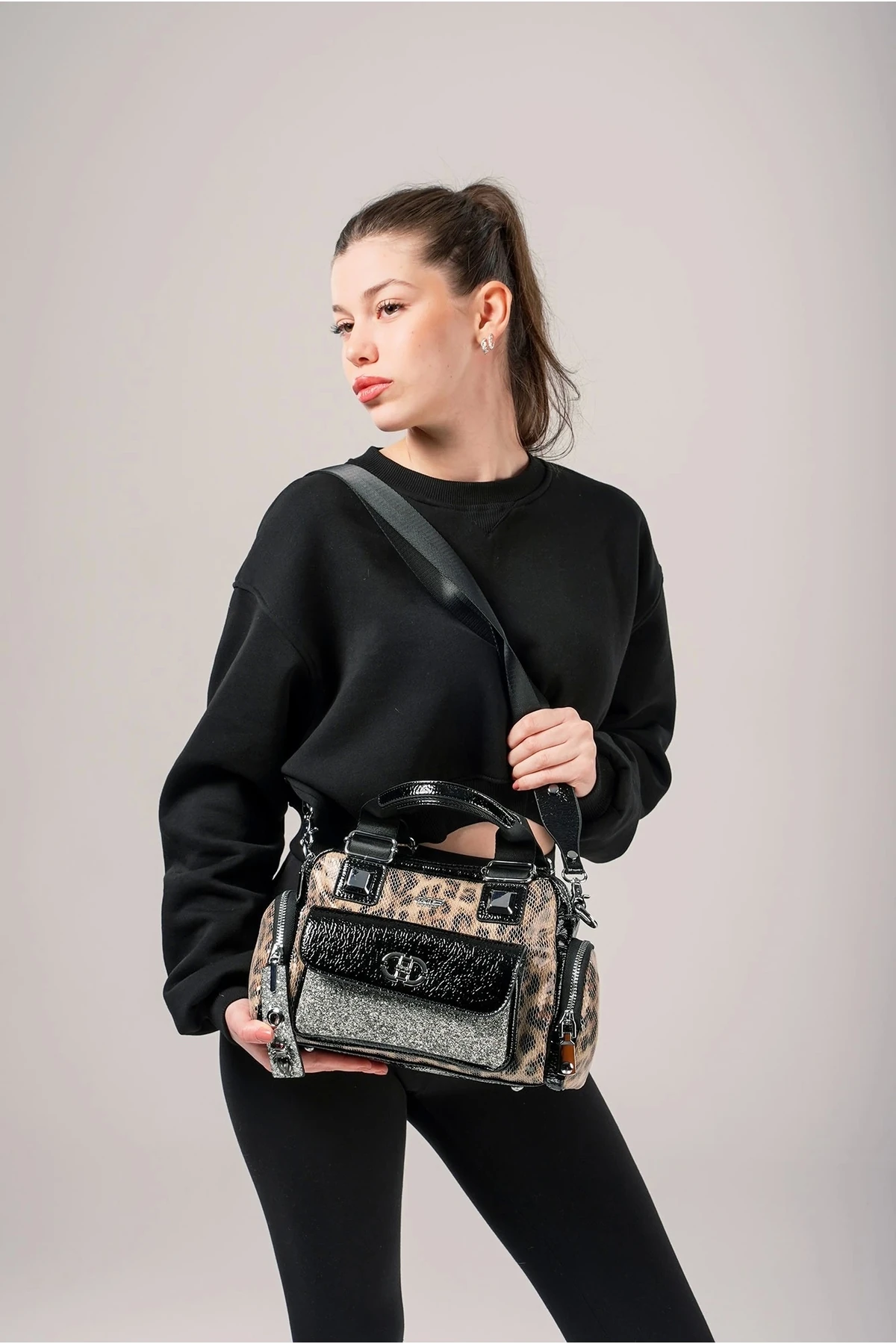 Judy Vizon Cilt Omuz Çantası