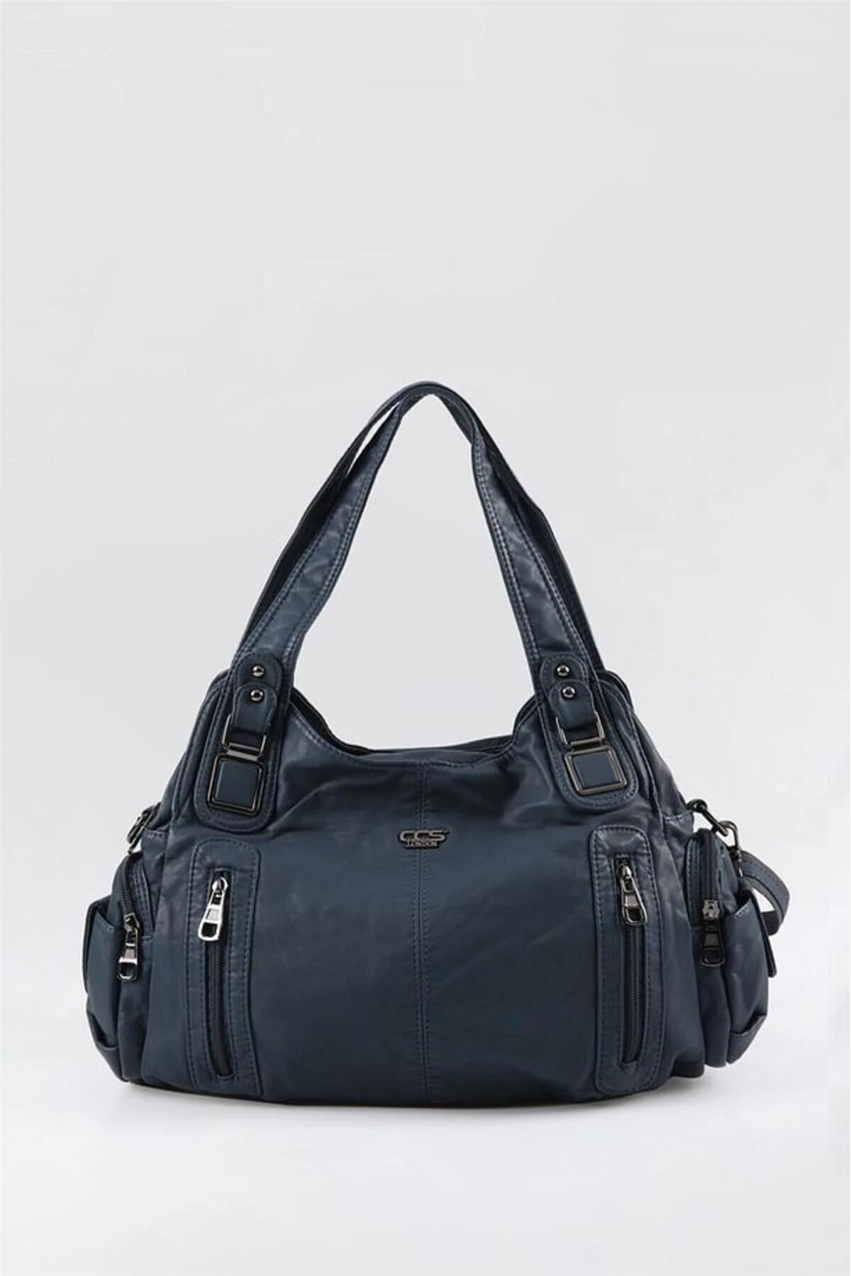 Tiwe Mavi Cilt Omuz Çantası