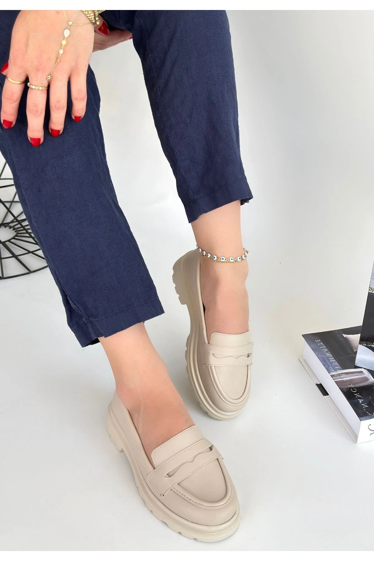 Narli Bej Cilt Oxford Ayakkabı - Lisinya