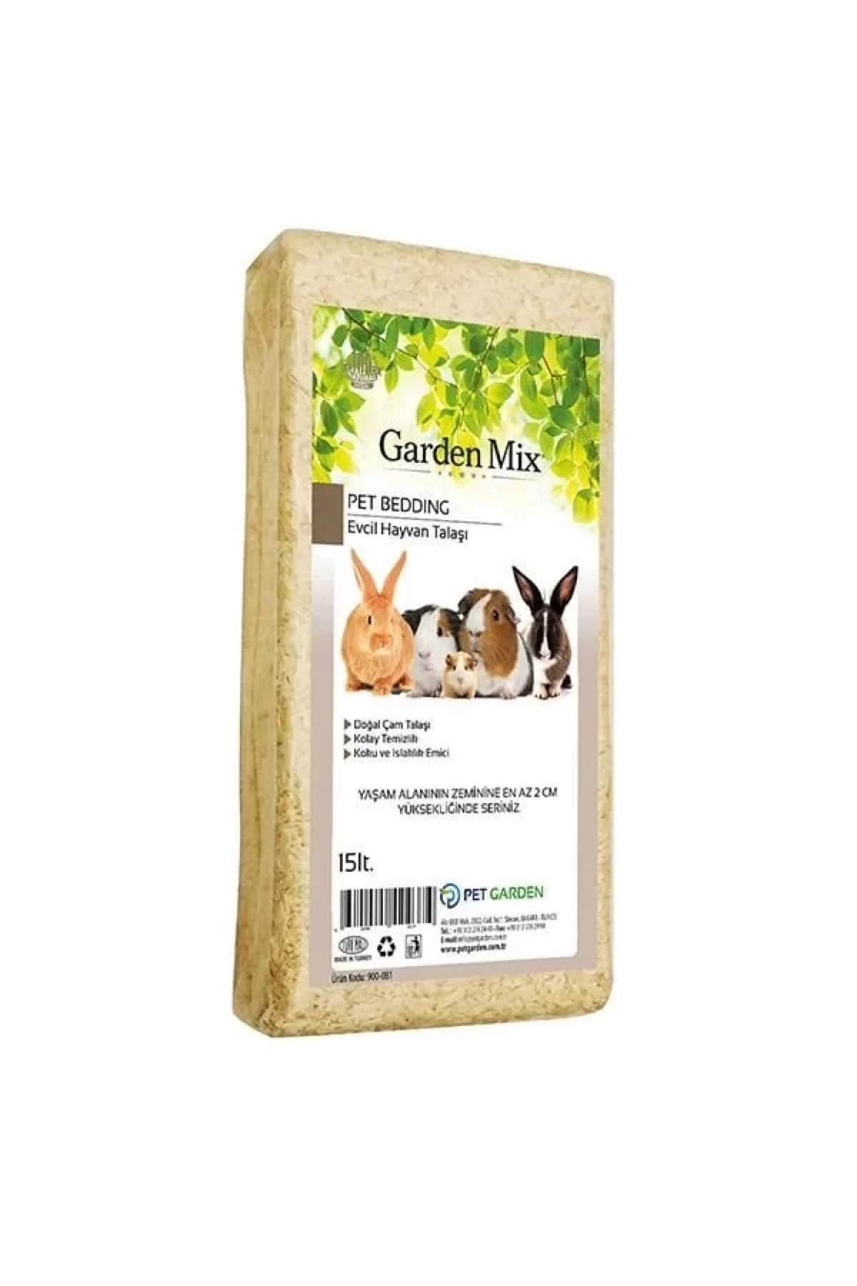 Garden Mix Kemirgen Talaşı 15 Lt