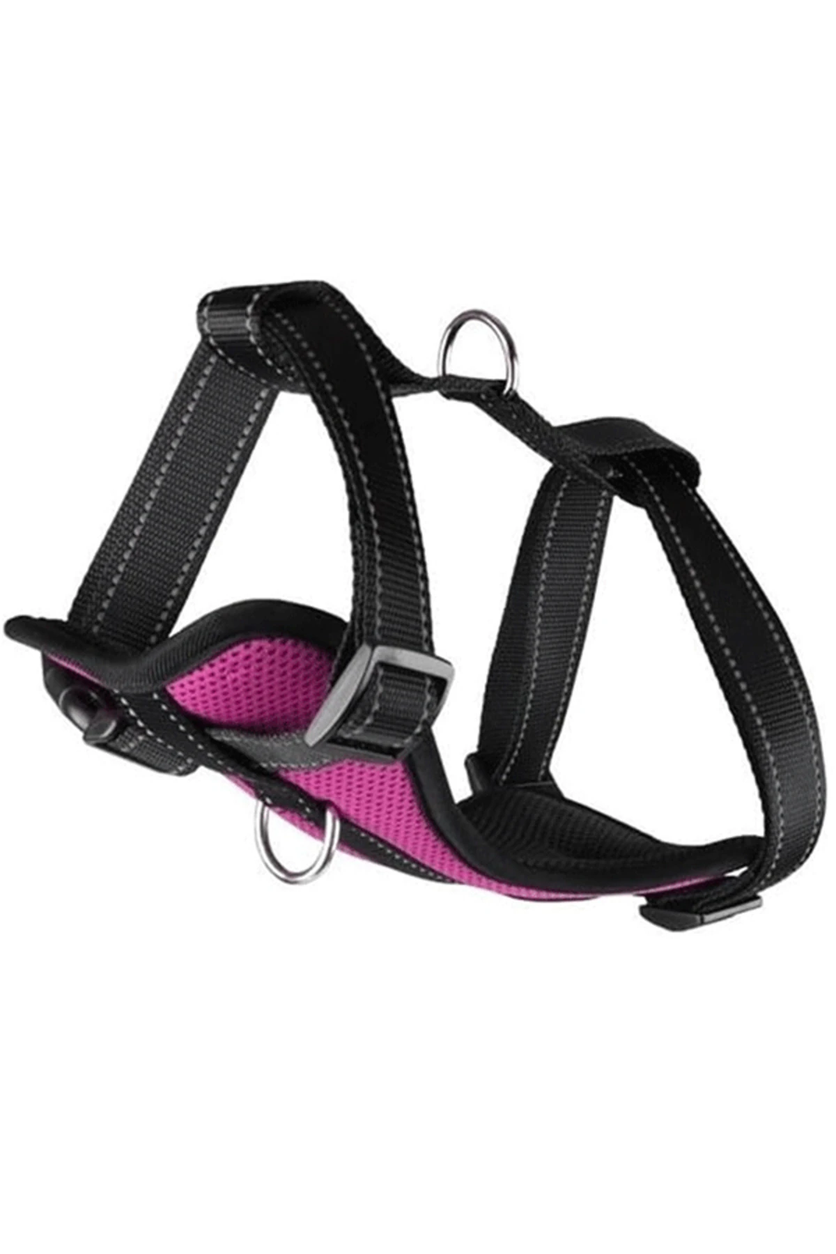 Flamingo Milou Köpek Göğüs Tasması Medium Fuşya 40-55 Cm