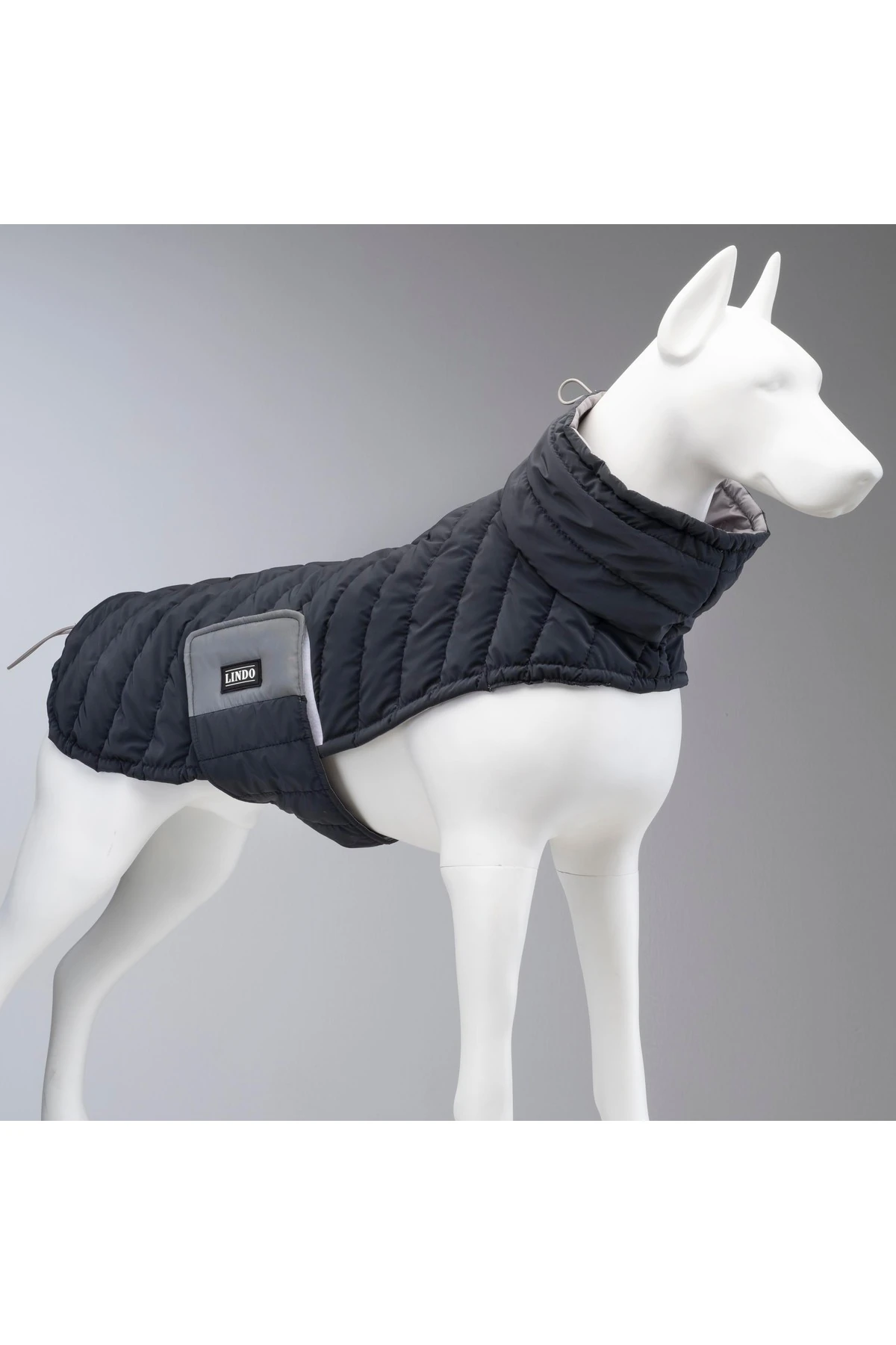 Lindo Dogs Air Puff Deep Köpek Montu Siyah Beden 8