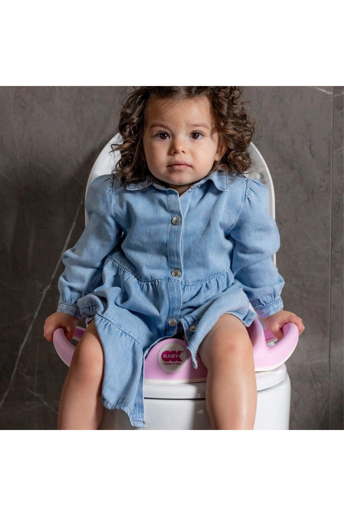 OkBaby Sofa Klozet Adaptörü / Pembe