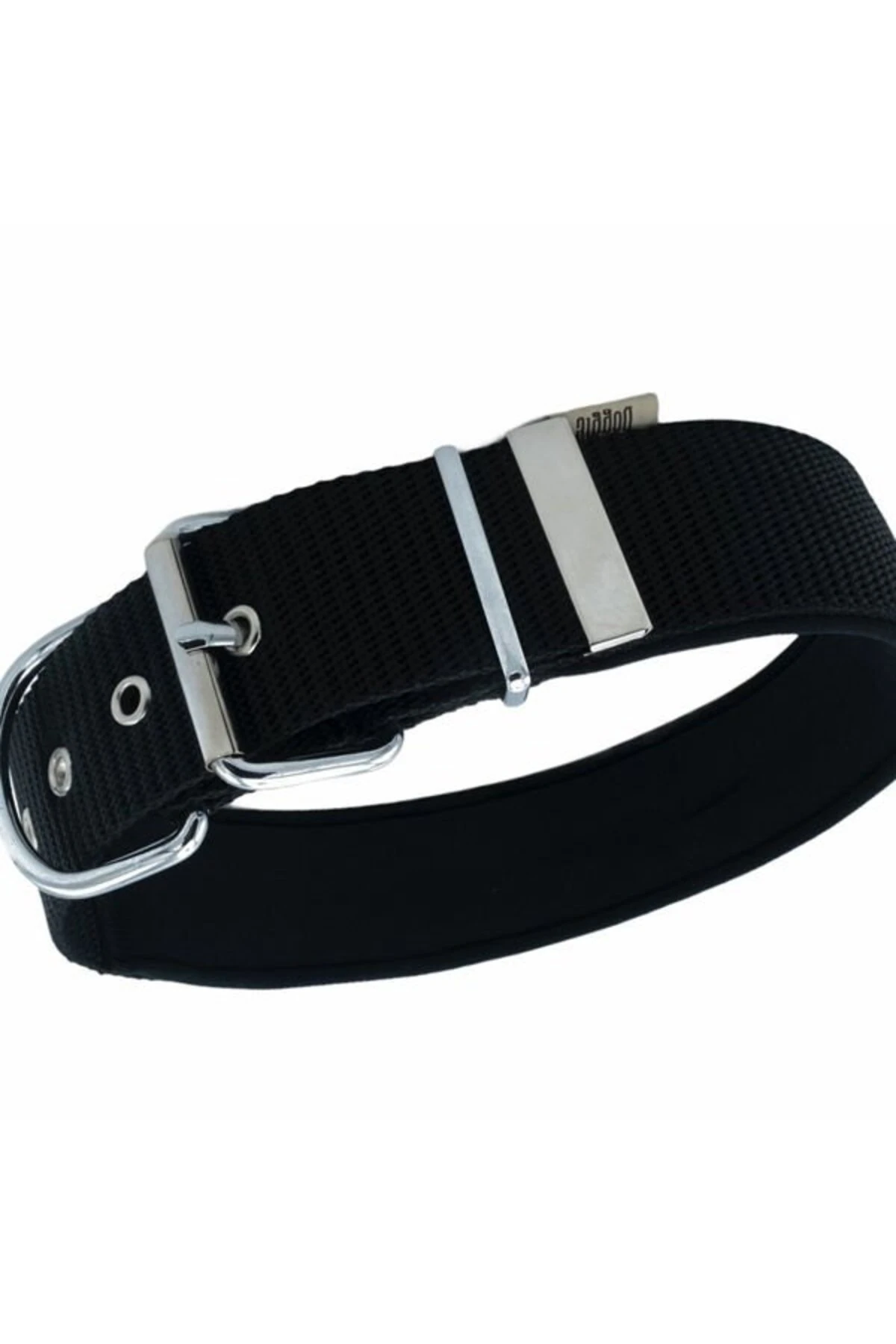 Doggie Konfor Dokuma Köpek Boyun Tasması Medium Siyah 5x65-65 Cm