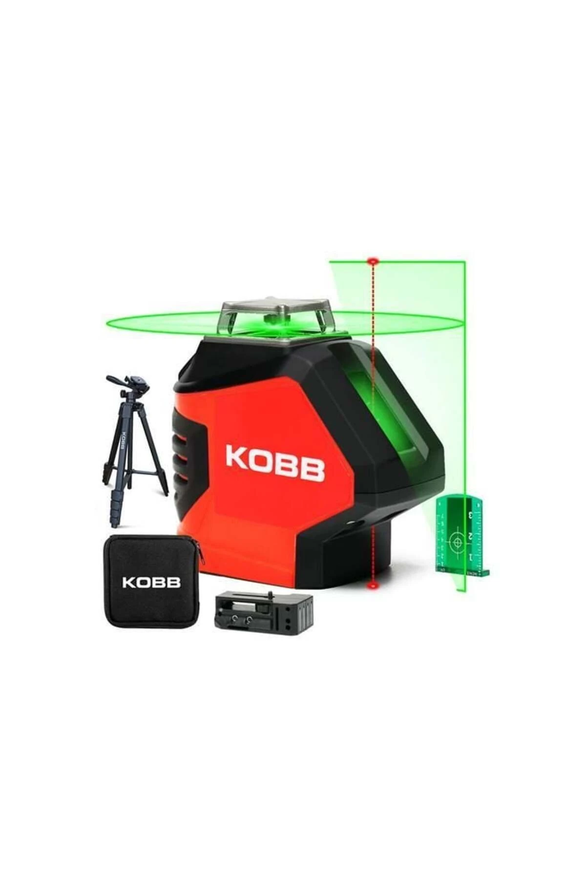 KOBB KBL88GTP 25 Metre Otomatik Hizalama Yeşil Lazer