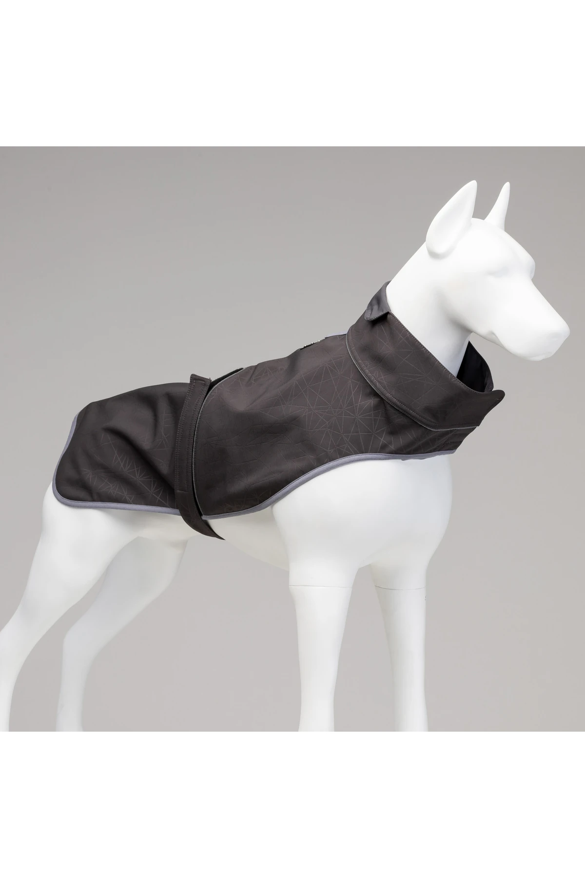 Lindo Dogs Softshell Magnetic Köpek Yağmurluğu Siyah Beden 5