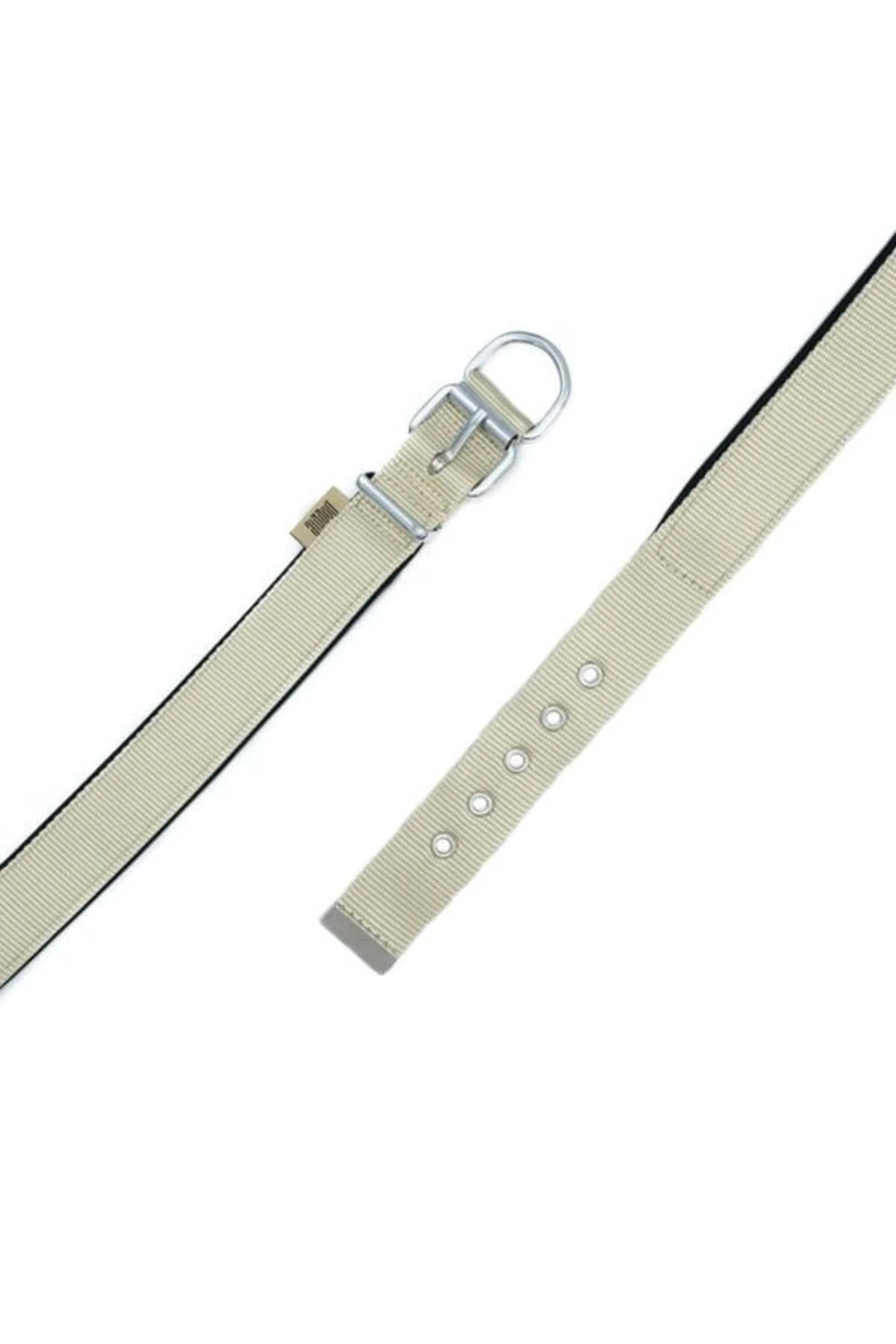 Doggie Konfor Dokuma Köpek Boyun Tasması Medium Haki 3x42-50 Cm