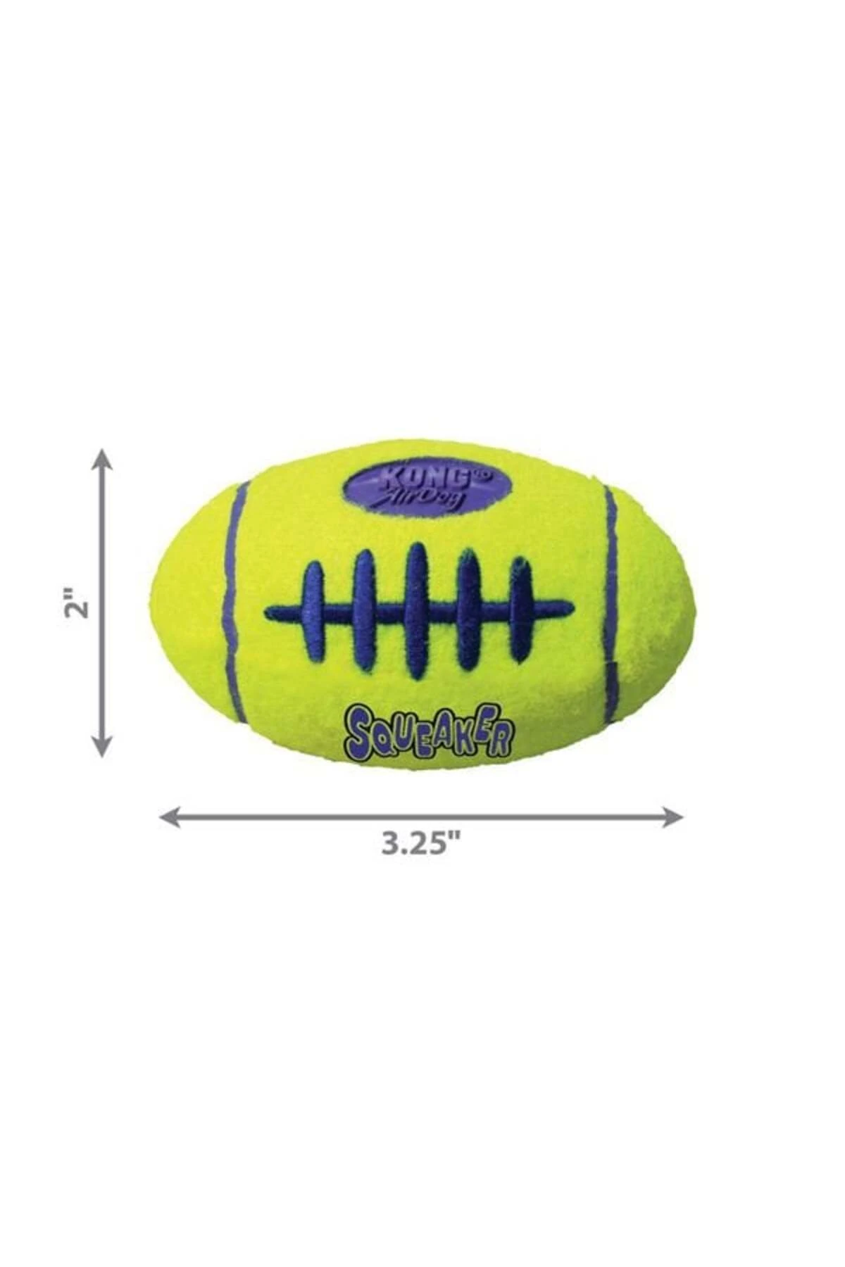 Kong Air Sq Sesli Futbol Top Köpek Oyuncağı Medium 12.5 Cm