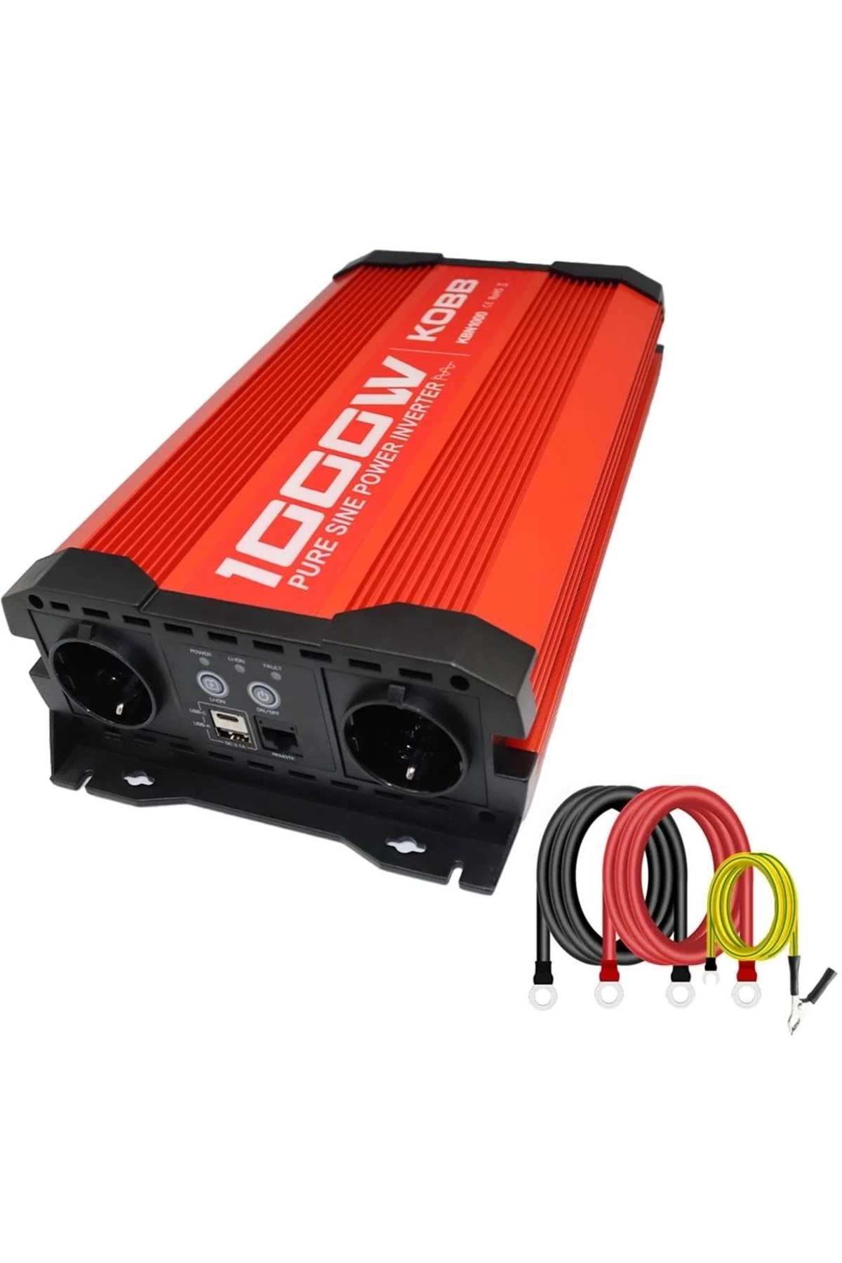 KBN1000 12V/220V 1000Watt Tam Sinüs Dönüştürücü İnvertör