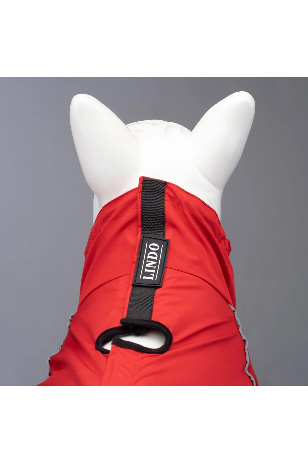 Lindo Dogs Quattro Nova Köpek Yağmurluğu Kırmızı Beden 6