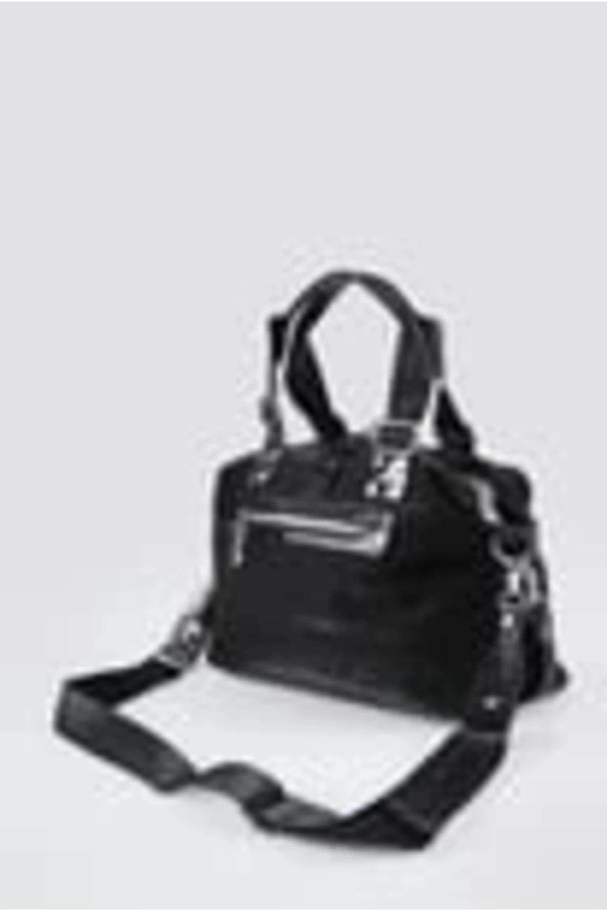 Firy Siyah Cilt Omuz Çantası