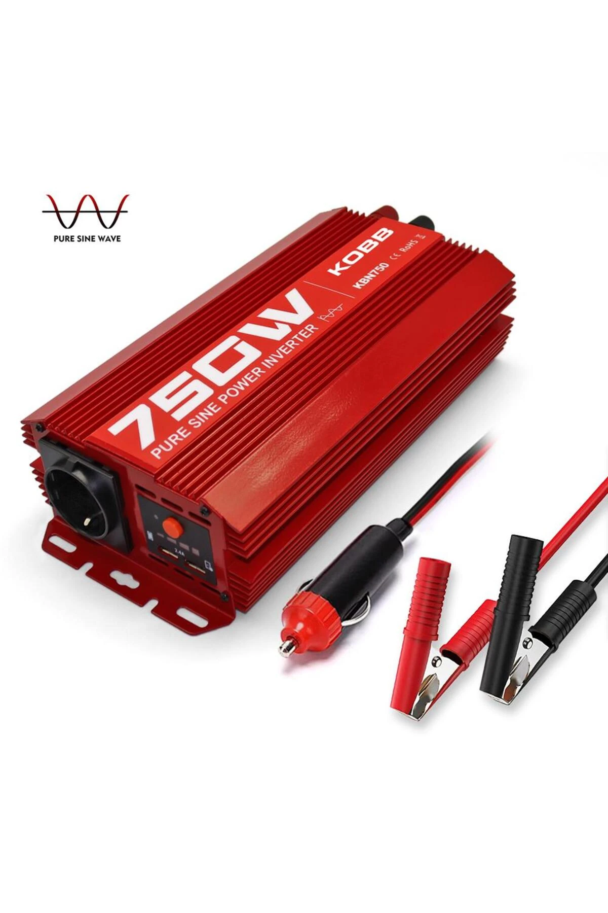 KBN750 12V/220V 750Watt Tam Sinüs Dönüştürücü İnvertör