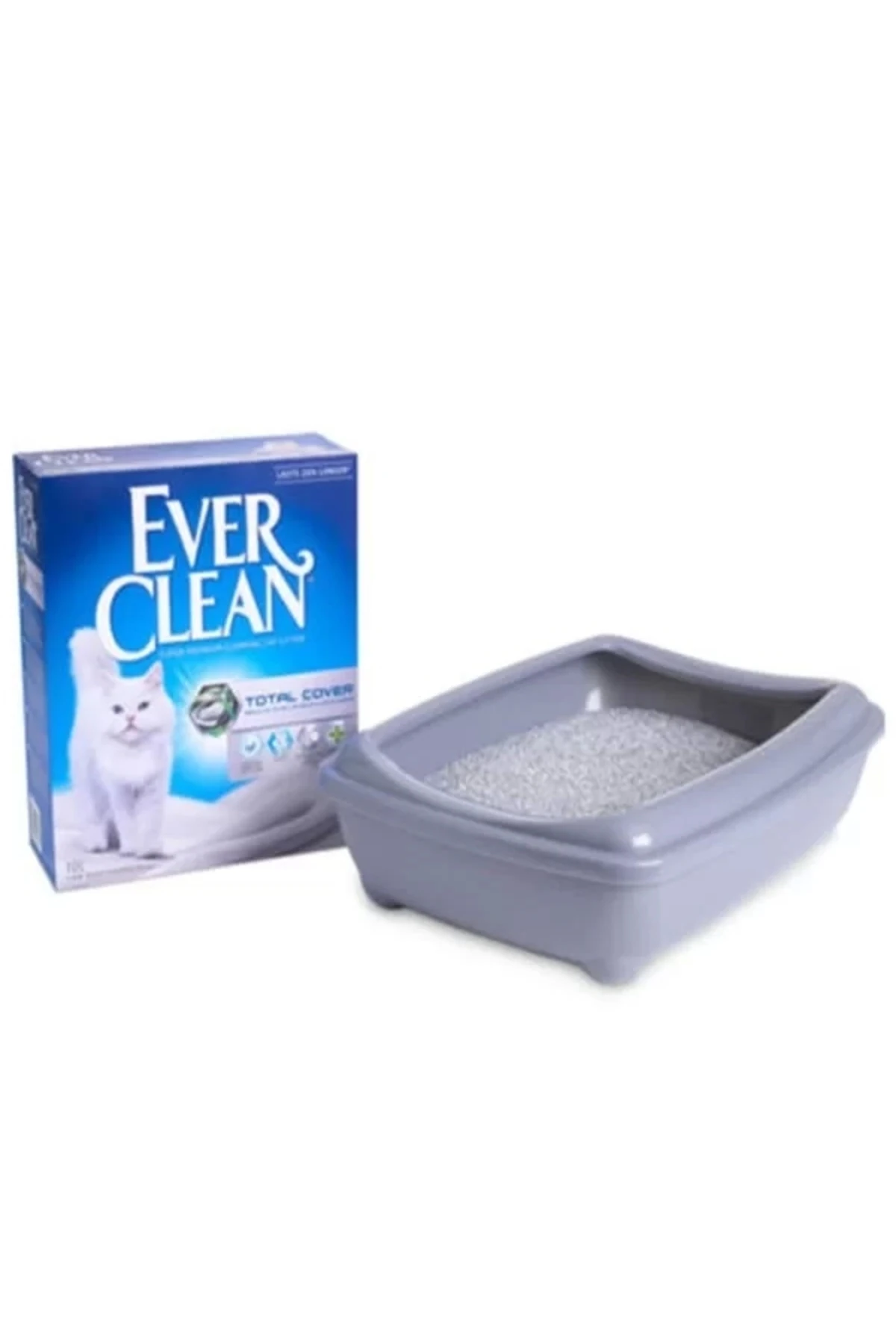 Ever Clean Total Cover Kokusuz Topaklanan Kedi Kumu 6 Lt