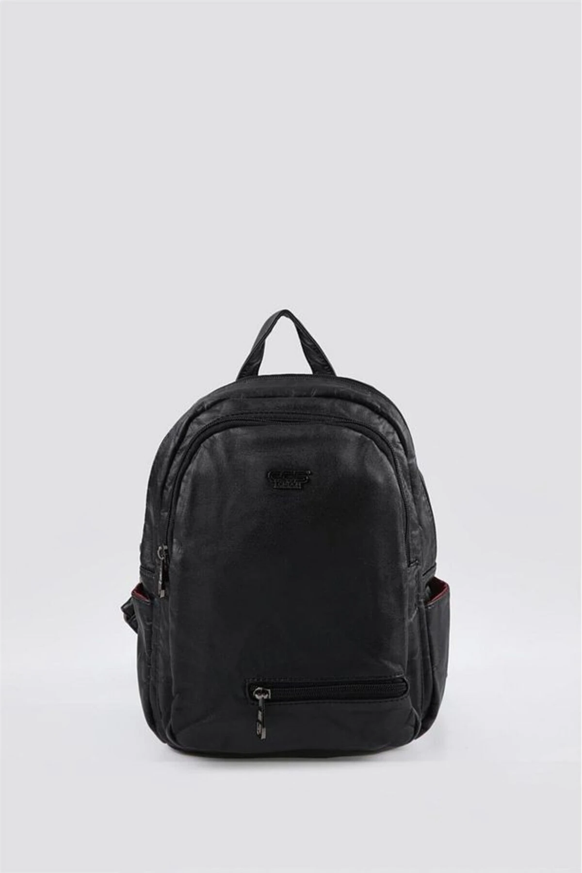 Rior Siyah Cilt Sırt Çantası