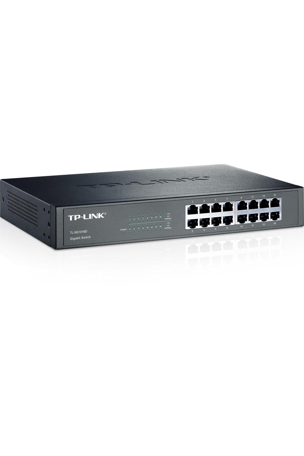 TP-LINK TL-SG1024D 24 PORT GIGABIT METAL KASA RACKMOUNT SWITCH