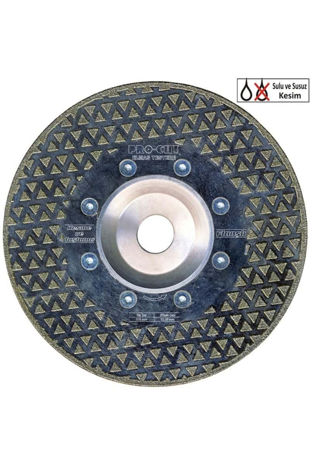 Procut 50953 DT 115 Elmas Flanşlı Kesme Taşlama