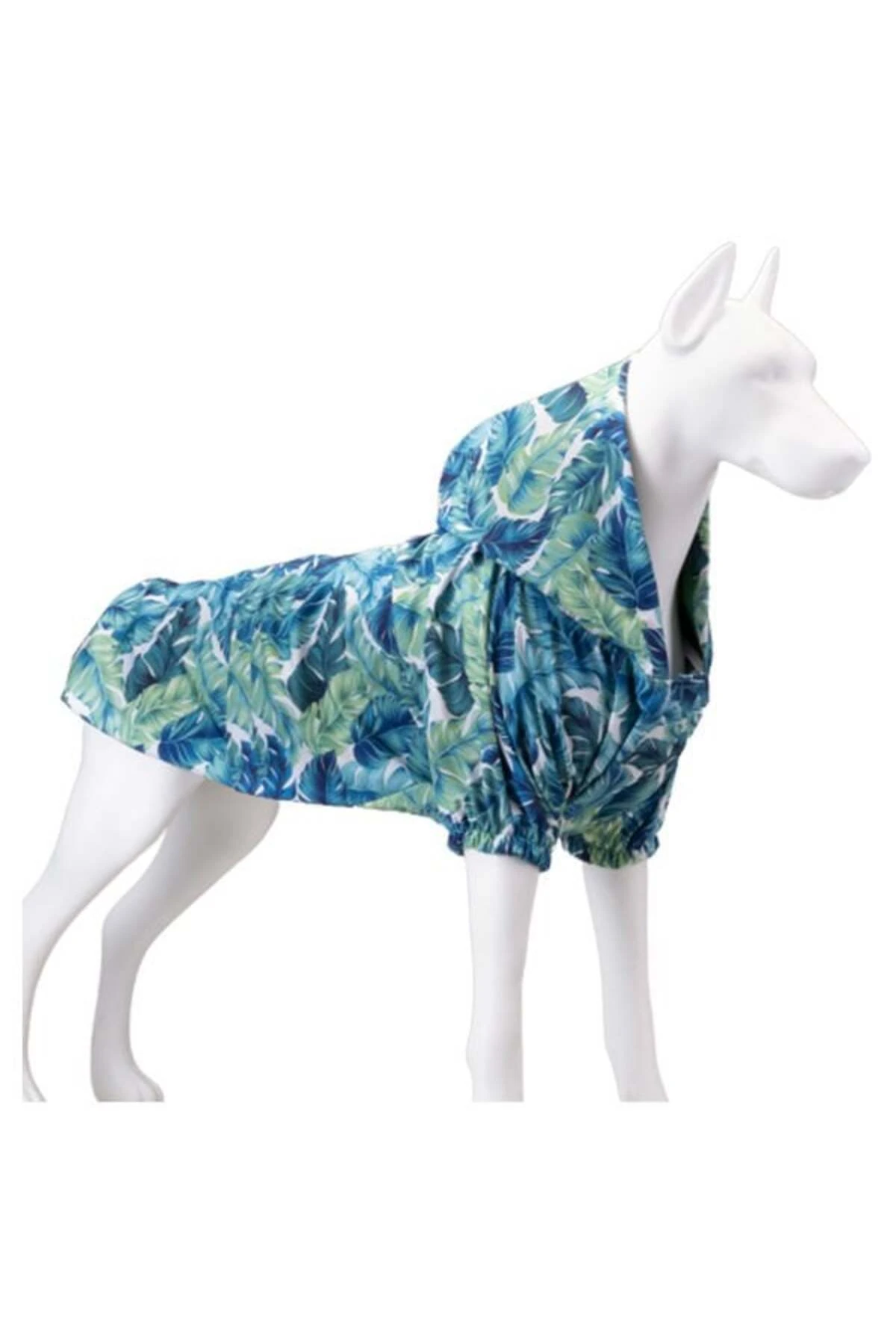 Lindo Dogs Aqua İçi Fileli Su Geçirmez Köpek Yağmurluğu Mavi Beden 6