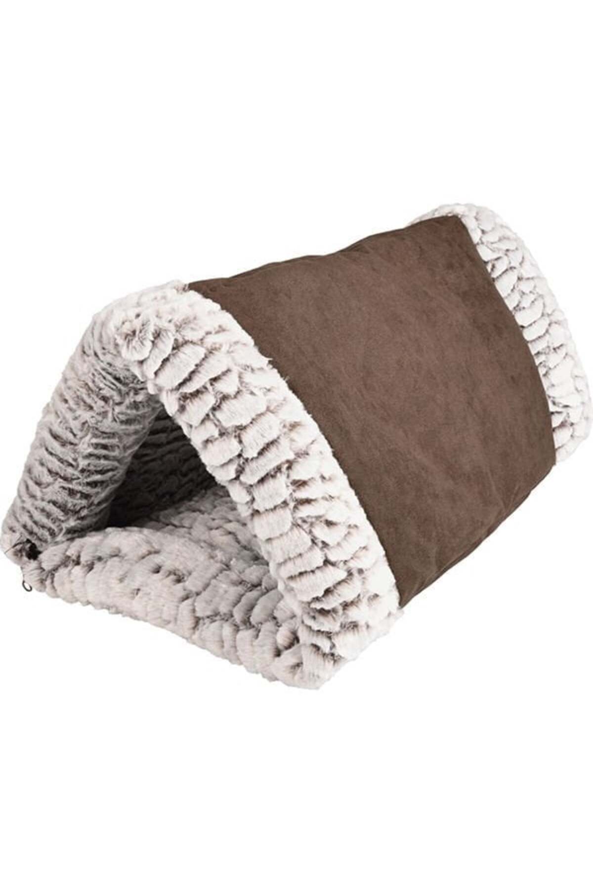 Flamingo Snoozy Friends Köpek Şekilli Peluş Kedi ve Köpek Yatağı 50x45 Cm