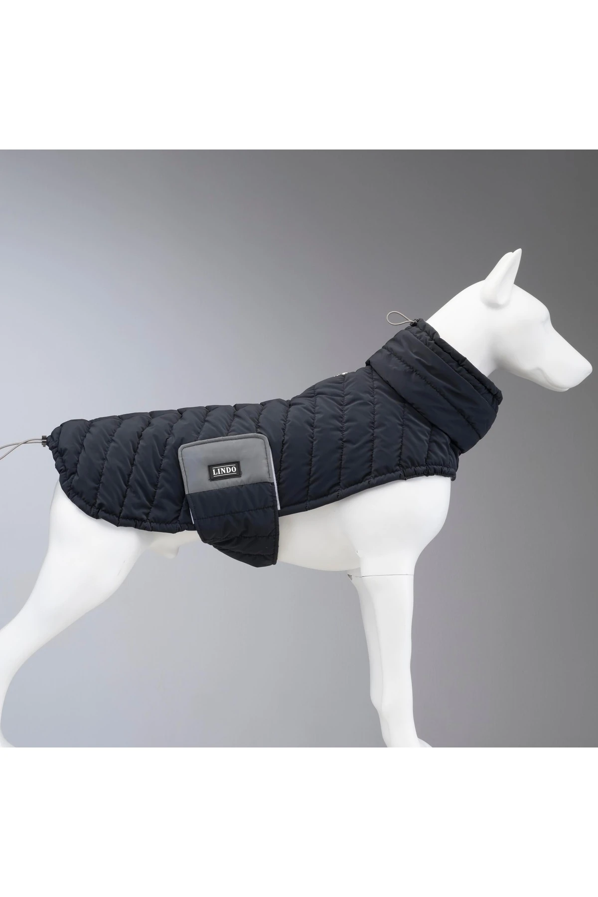 Lindo Dogs Air Puff Deep Köpek Montu Siyah Beden 8