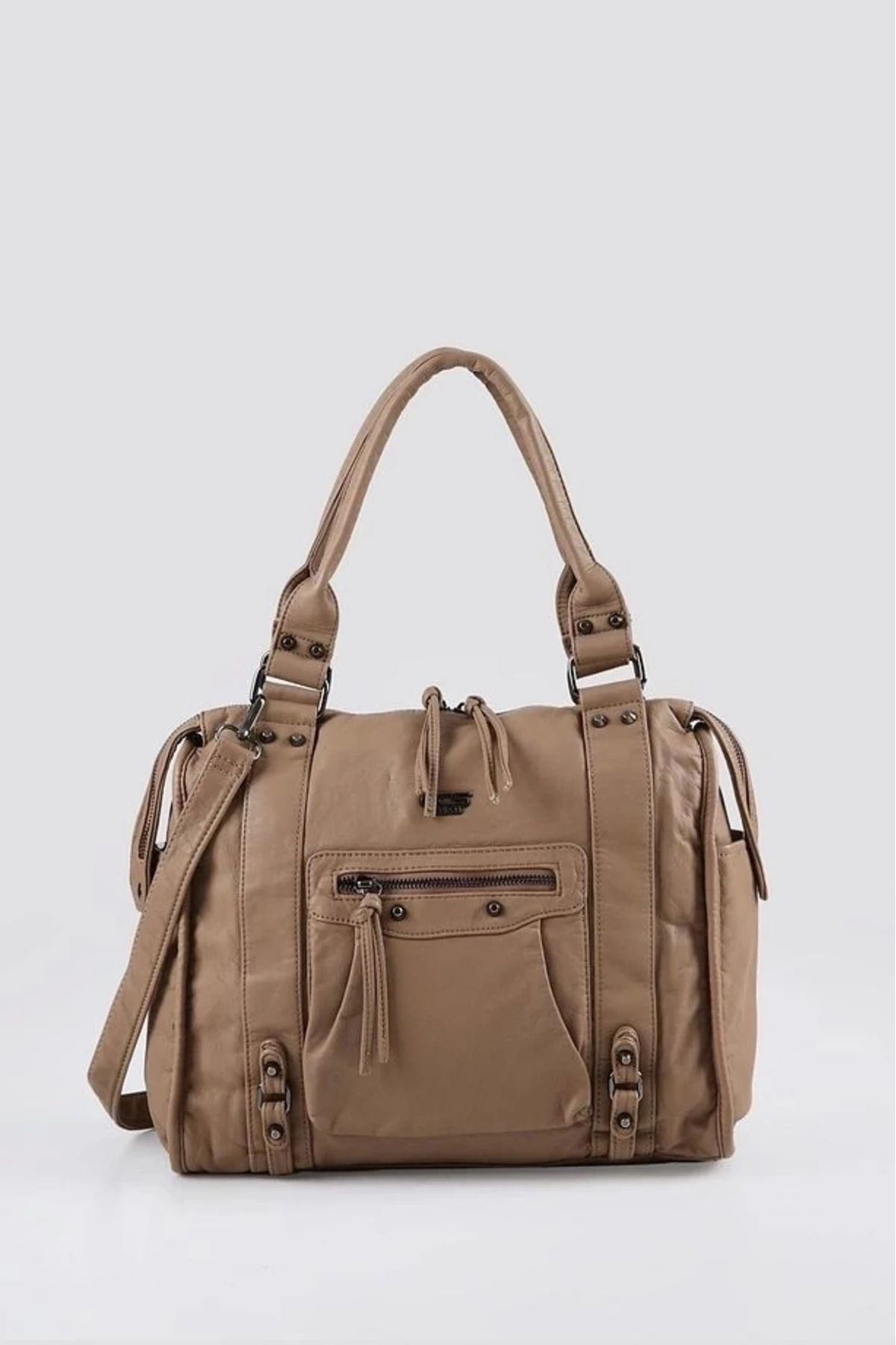 Abga Vizon Cilt Omuz Çantası