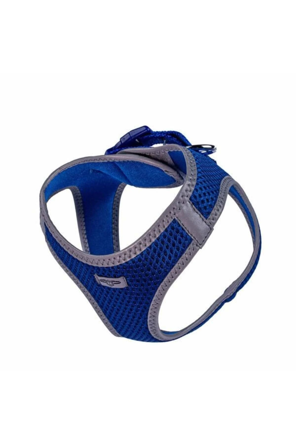 Doggie Havalı Dokuma Reflektör Küçük Irk Köpek Göğüs Tasması Small Mavi 32-38 Cm