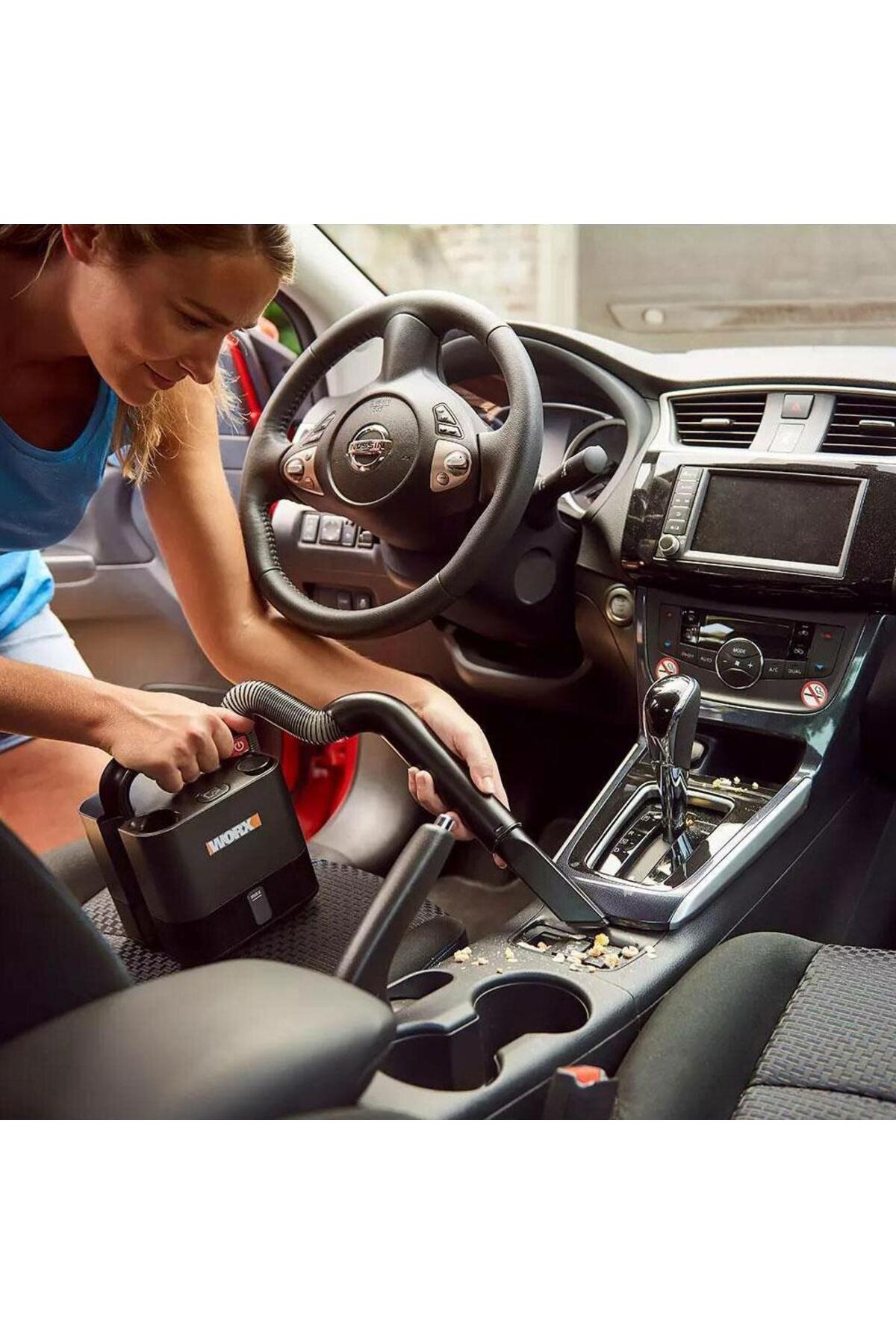 WORX WX030 20Volt 2.0Ah. 30W/10Kpa Li-ion Flexi Esnek Hortumlu Profesyonel Kompakt Şarjlı Süpürge
