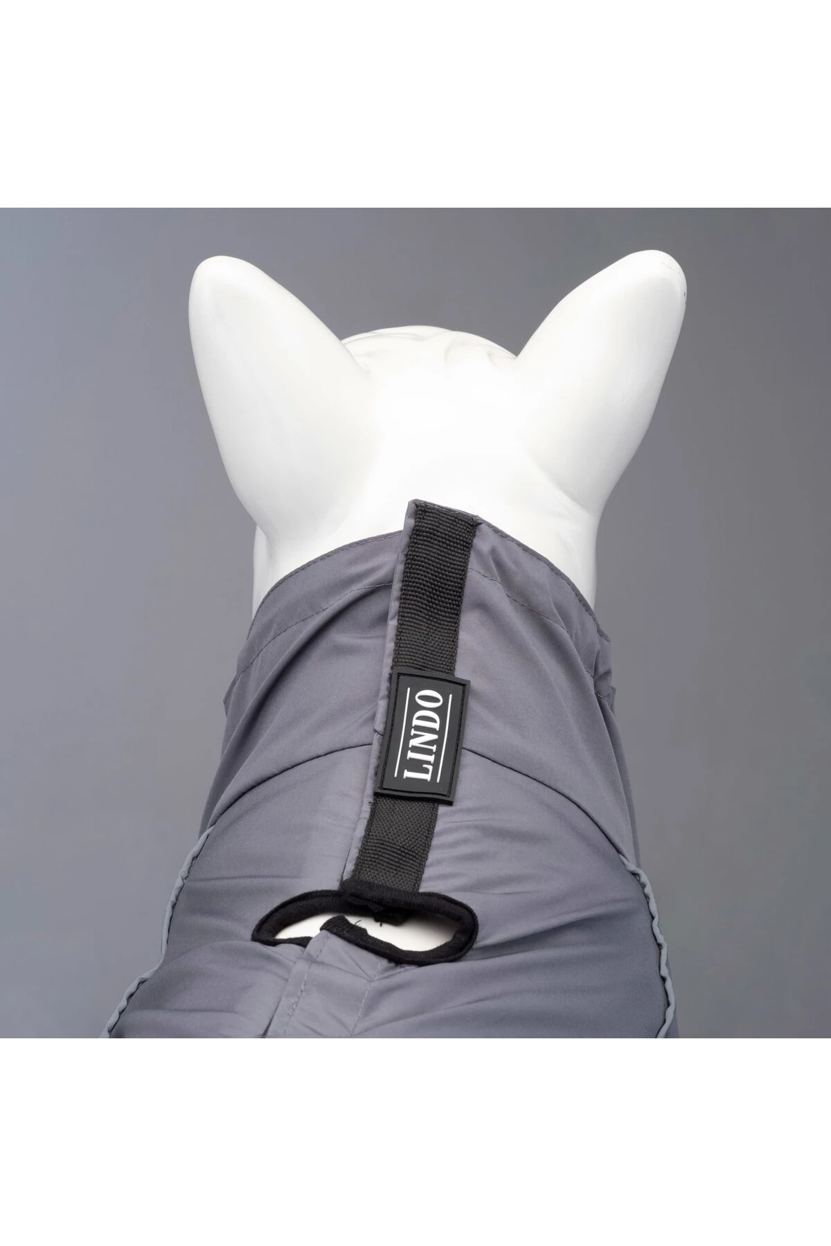 Lindo Dogs Quattro Void Köpek Yağmurluğu Gri Beden 3